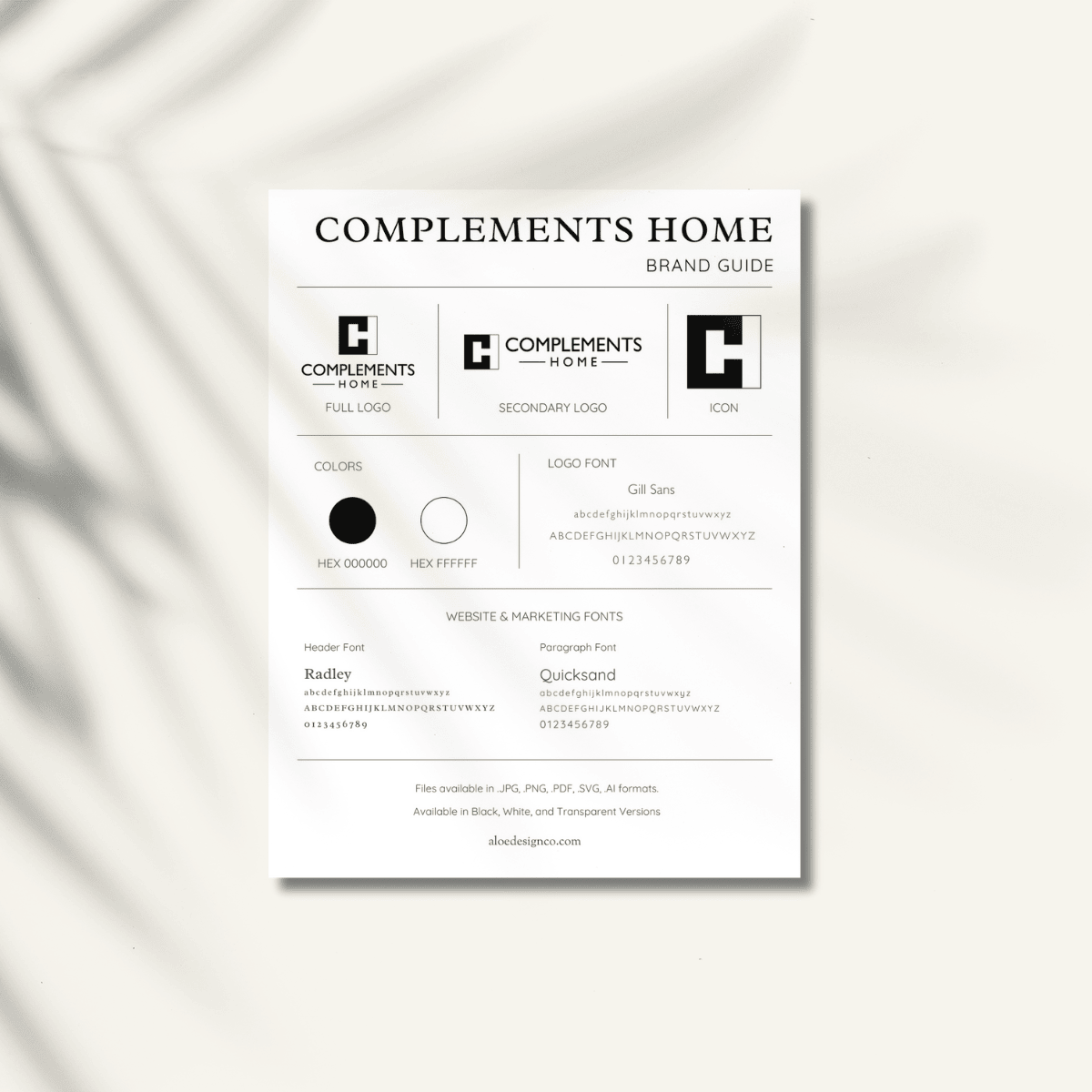 Complements Home Style Sheet.png