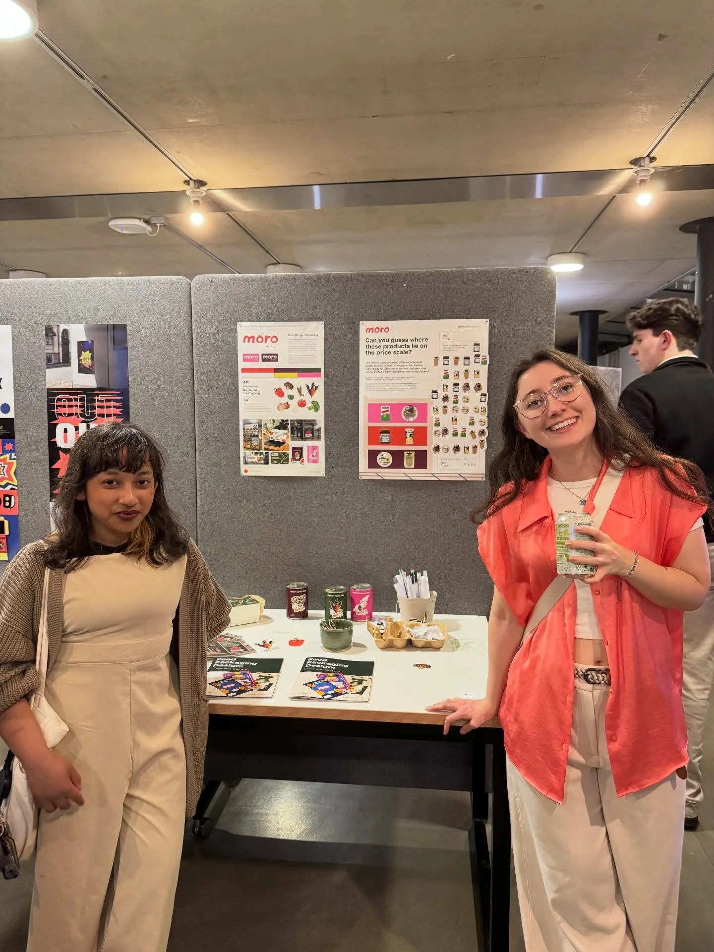 Just caught up with @tiasauras_rex_design at her BA Graphic Design Communication interim show at Chelsea College of Arts. It was amazing seeing her again after collaborating on the carbon readers project last year while we were both doing our Diploma