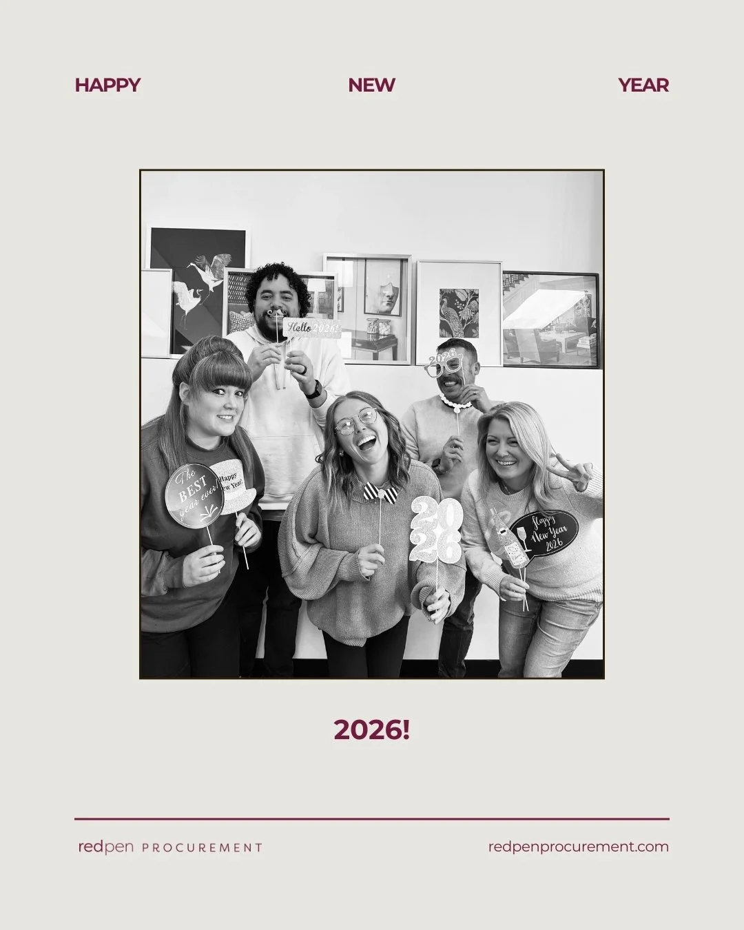 Happy New Year! 🎇 
 
This year has been awesome to say the least, and we can't wait for what's to come in 2026. Take some time to celebrate your accomplishments, and we'll see you next year! Our office is closed on December 31st and January 1st. 
 
