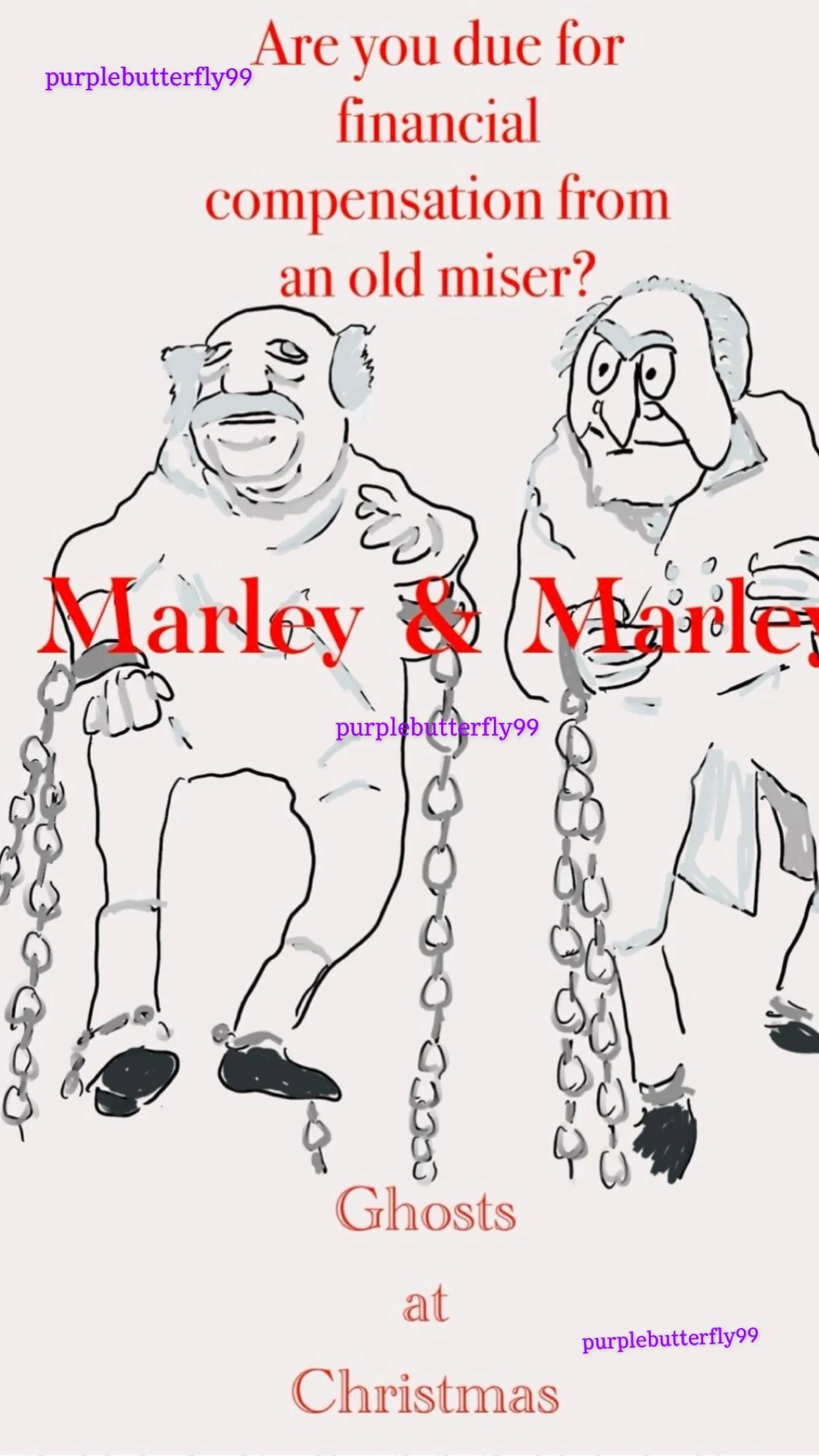 Marley & Marley Muppet Christmas Carol Digital Card