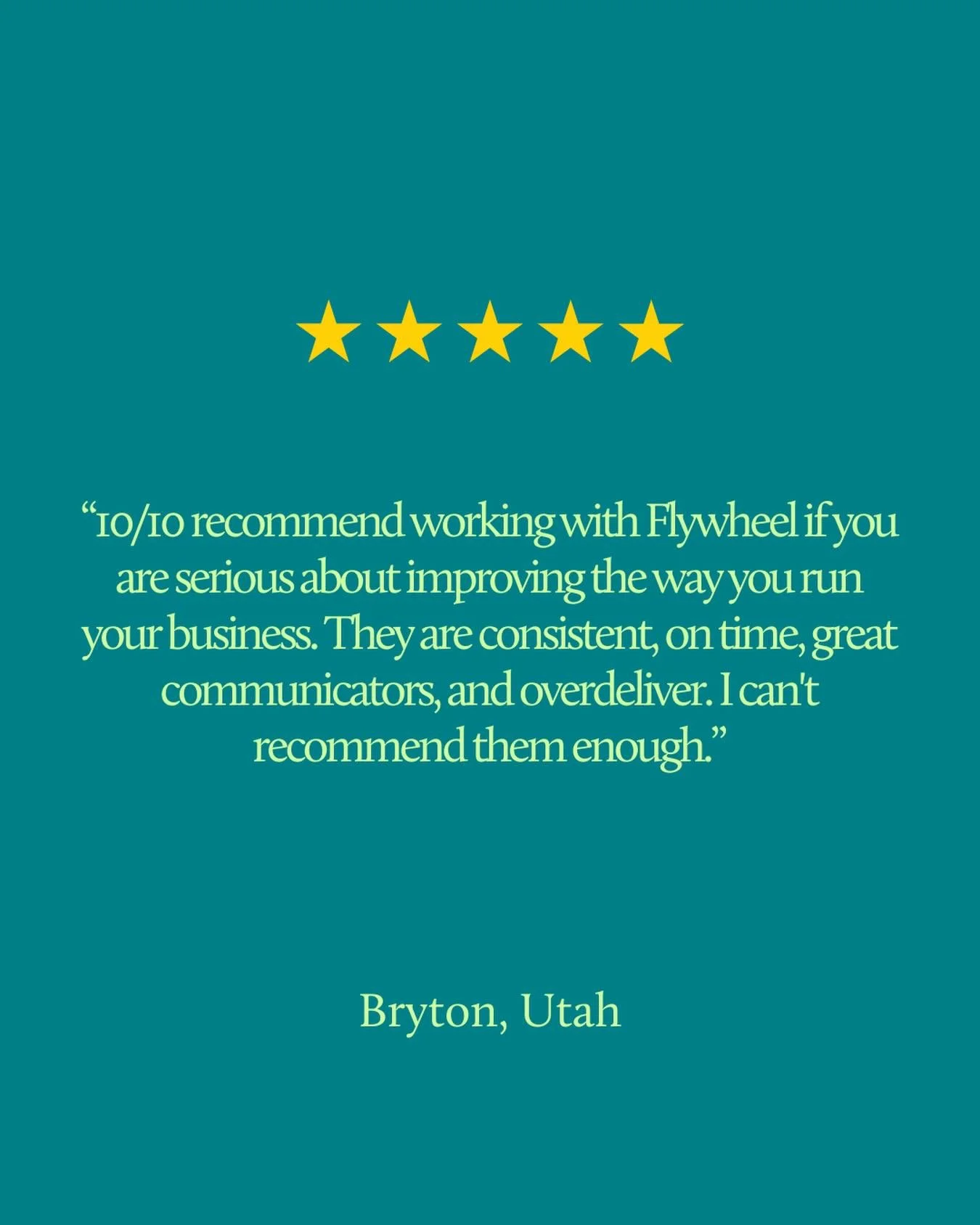 Client feedback is so important to me, it gives me the opportunity to assess where we are and how we are doing in the eyes of the client. From this feedback comes assessment, planning, reordering if necessary, and growth - leading to a better company