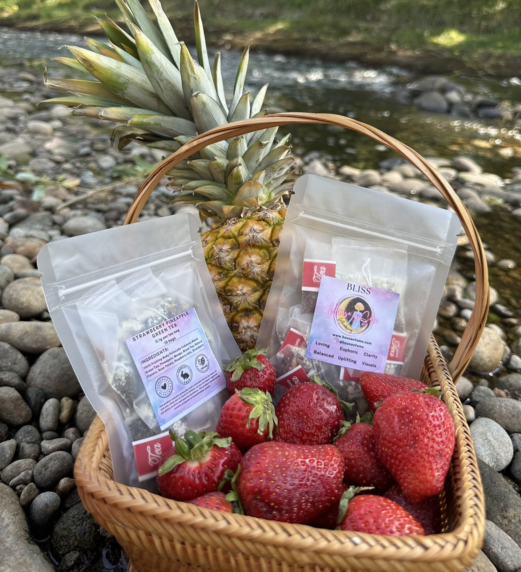 Strawberry Pineapple Green Tea Microdose | Fruity & Floral Psilocybin ...