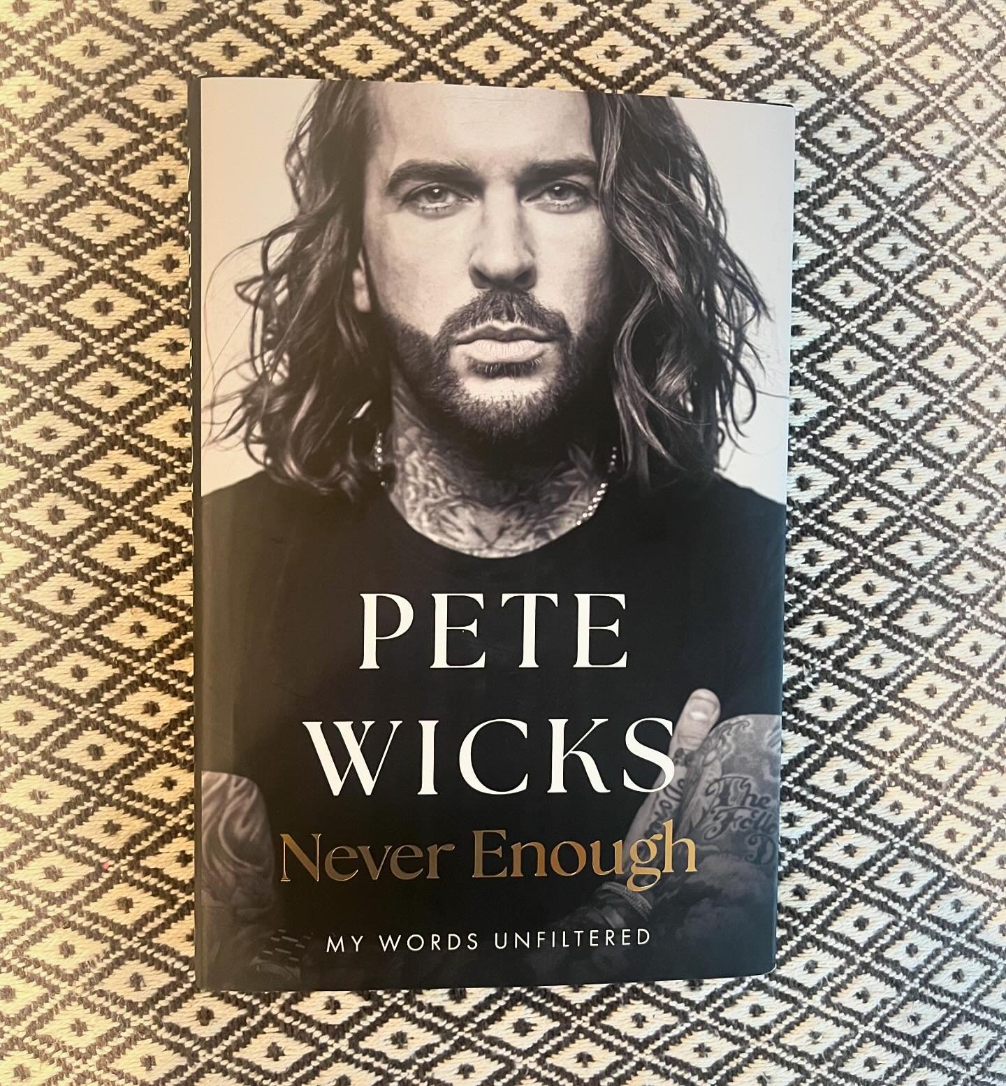 NEVER ENOUGH by @p_wicks01 (with a little help from yours truly) is out today! 💫 I know I&rsquo;m biased but this is a really special book - it&rsquo;s funny, honest, wise, emotional and much deeper than I expected (which basically sums up Pete). It