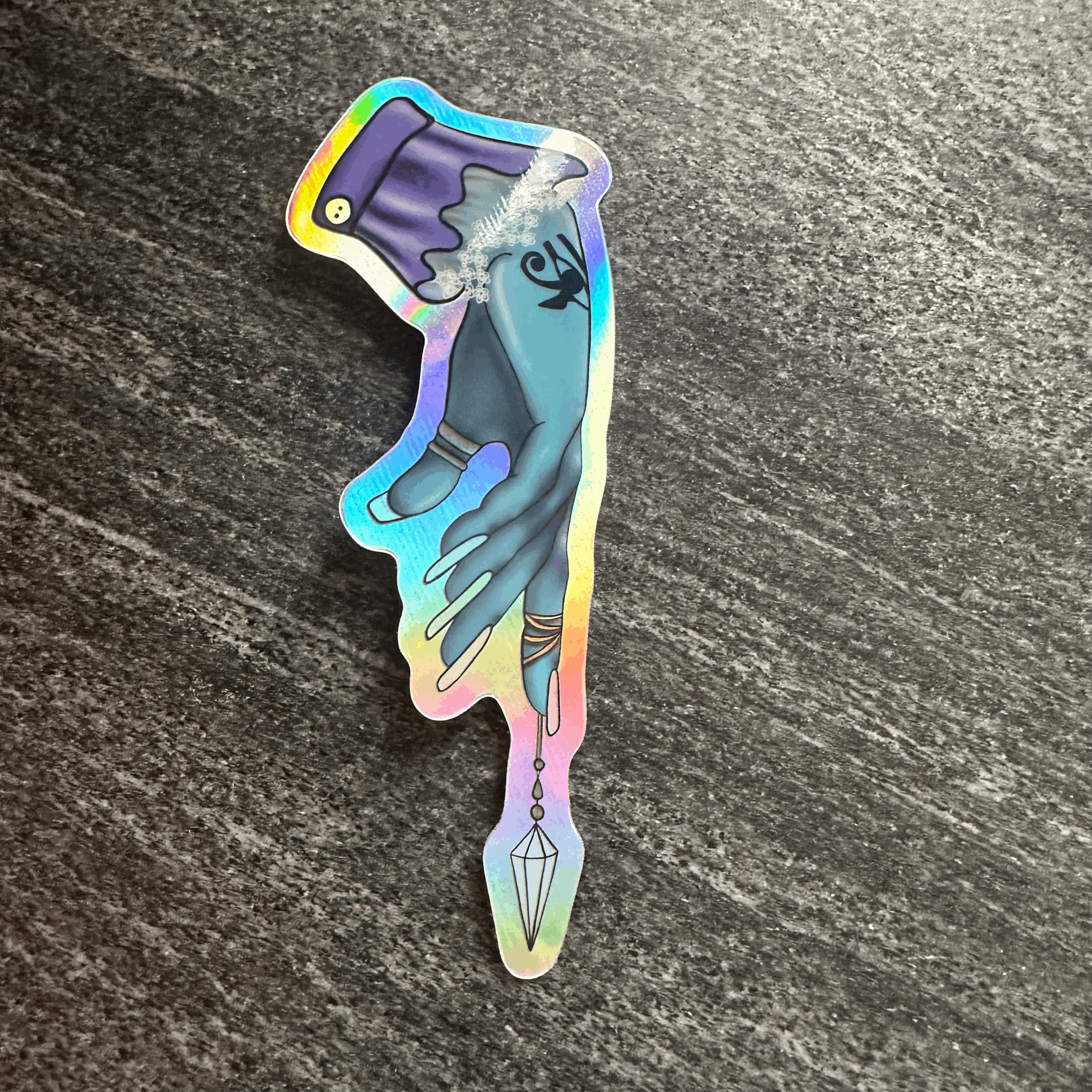 Spirit Witch Holographic Sticker