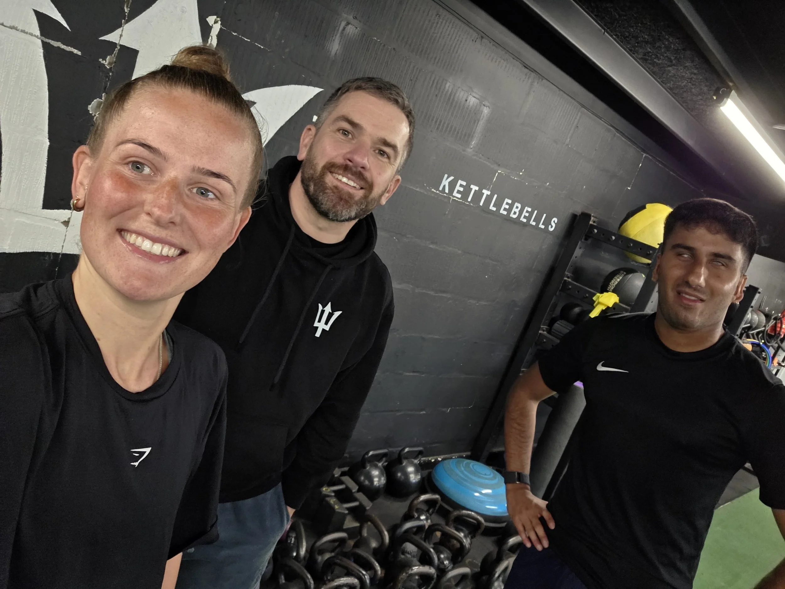 Great to have these two at Trident HQ yesterday. @azeem_amir99 who trains here, we&rsquo;ve worked together on projects and become friends over the last 5 years, and @zara_musker3 who shared some priceless insights on inclusivity in the fitness indus