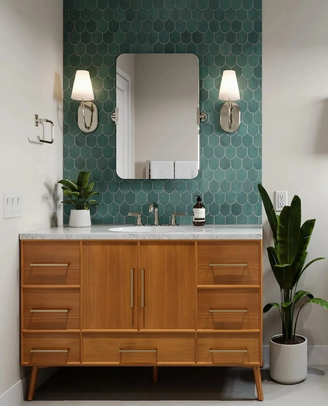 Traditional Bathroom Remodel in Burbank, CA
