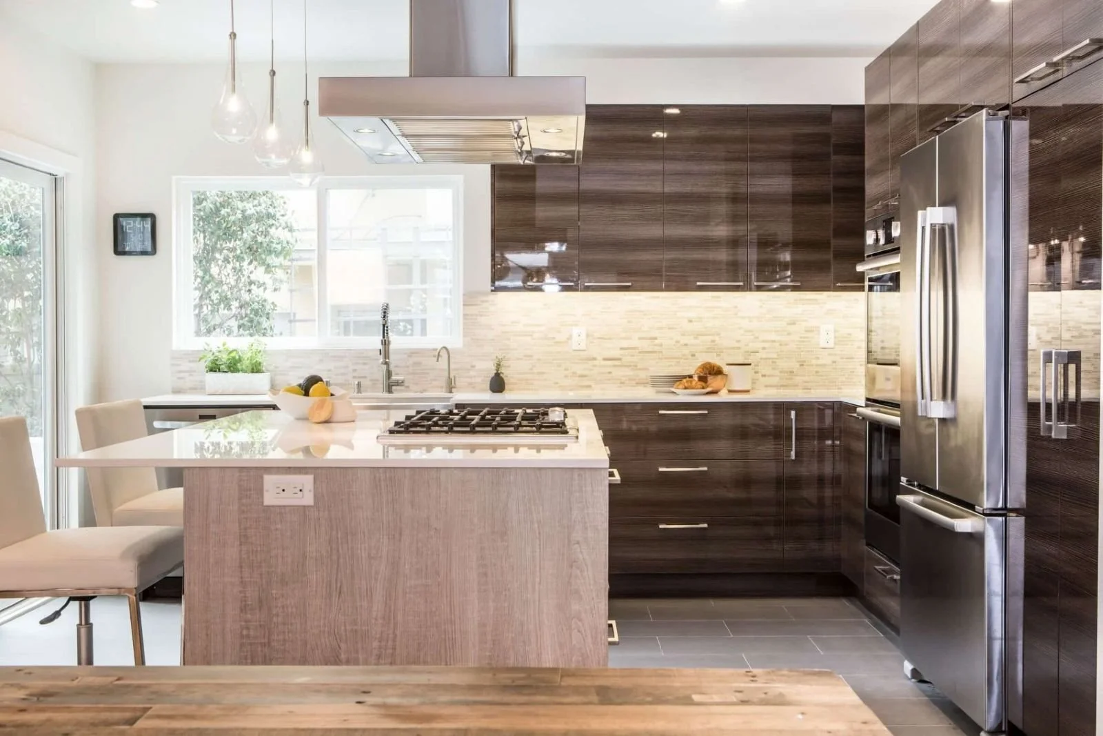 Contamporary Kitchen - Santa Monica, CA Condo