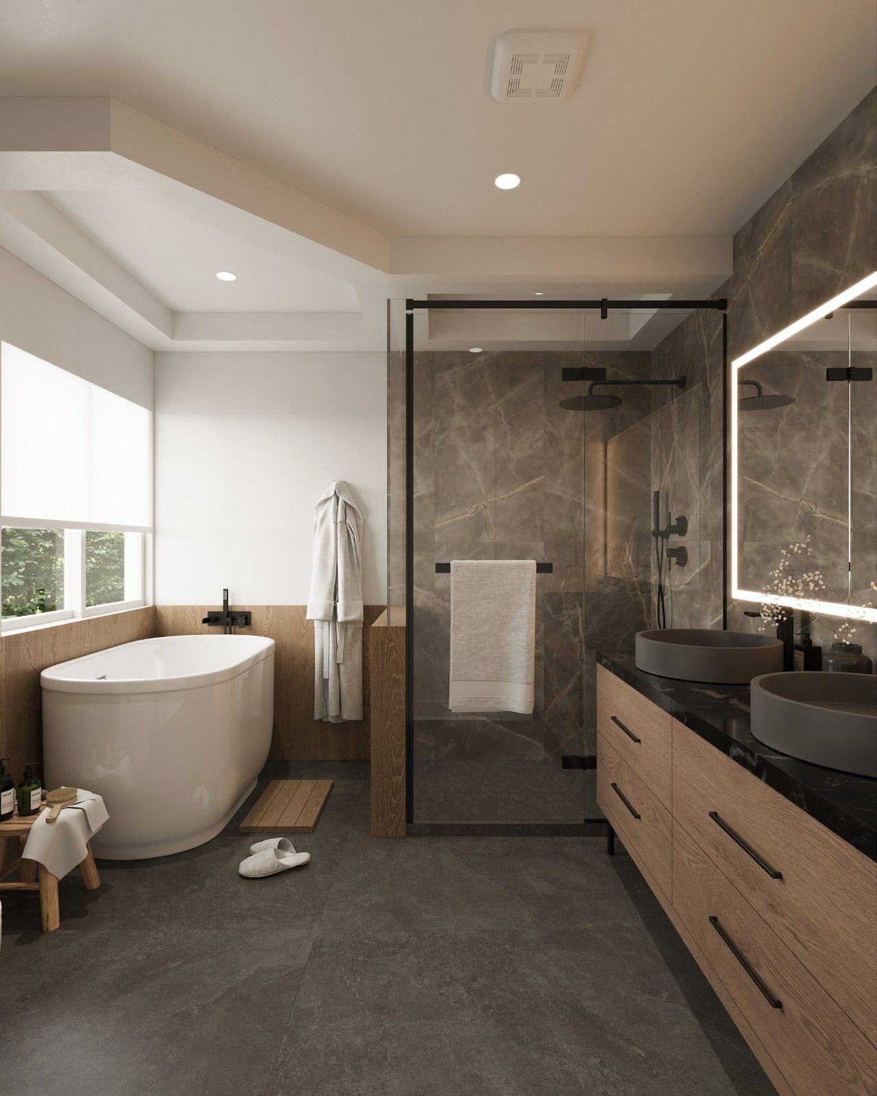 Santa Monica Master Bathroom Design
