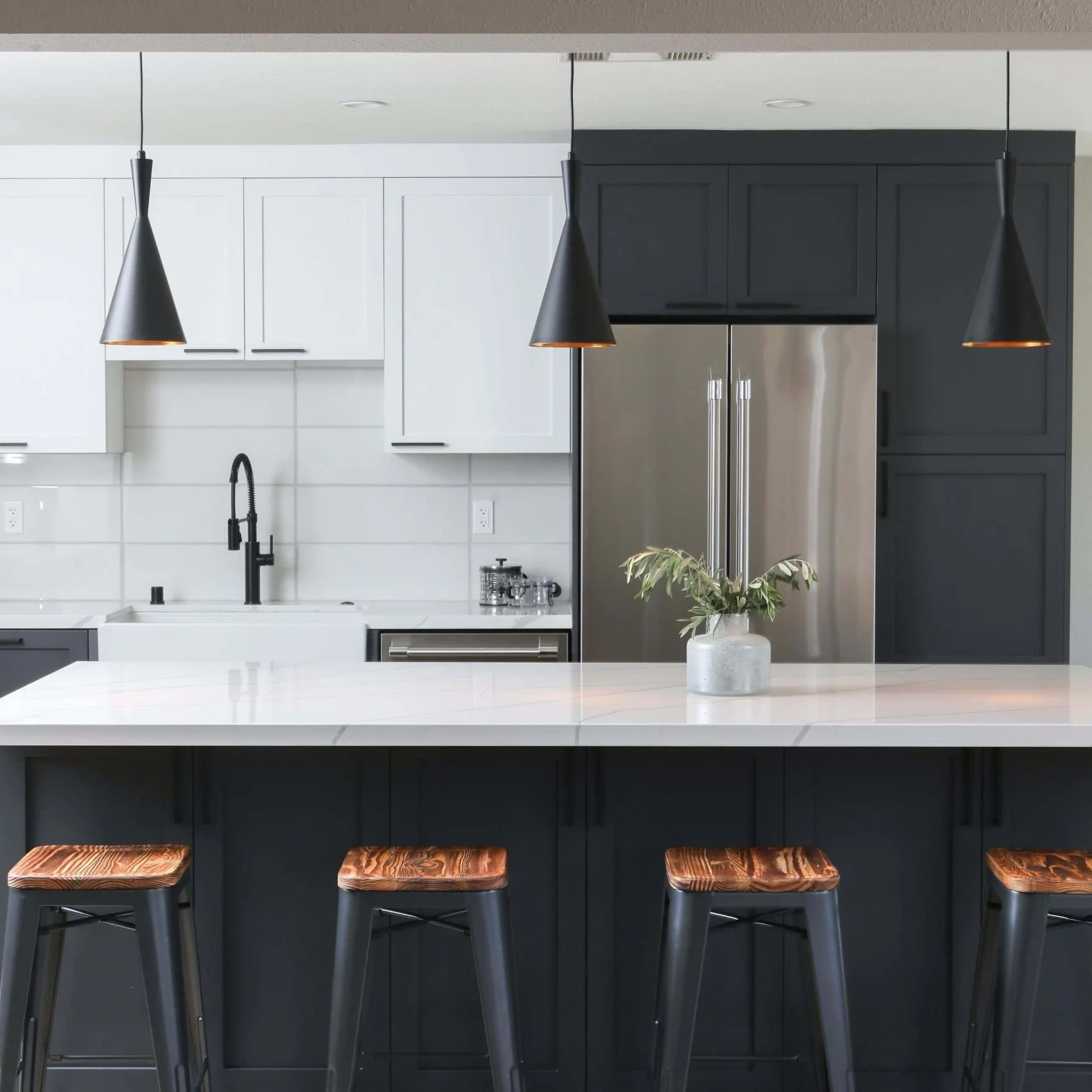 Modern Transitional Kitchen Remodel in Santa Clarita, CA by Overland Remodeling project photo