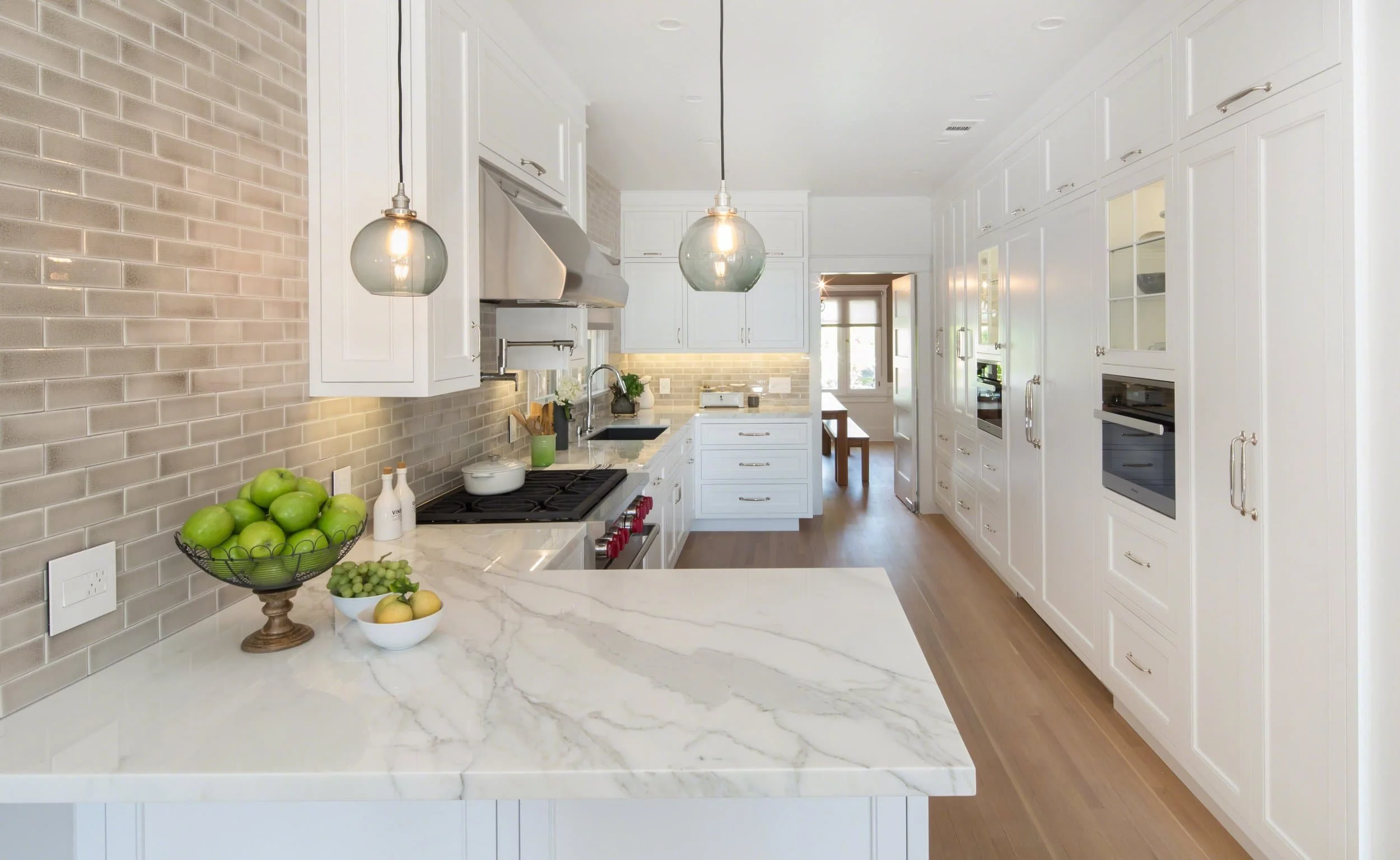 Historical House Inset Cabinets - South Pasadena, CA