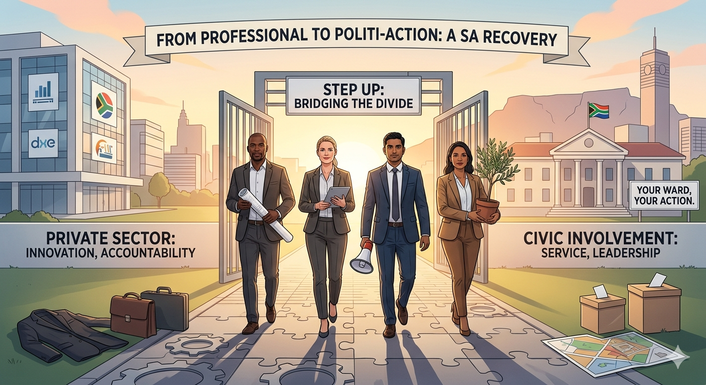 The Middle Ground Rises: Why South Africa's Professionals Must Step from Offices to Office.