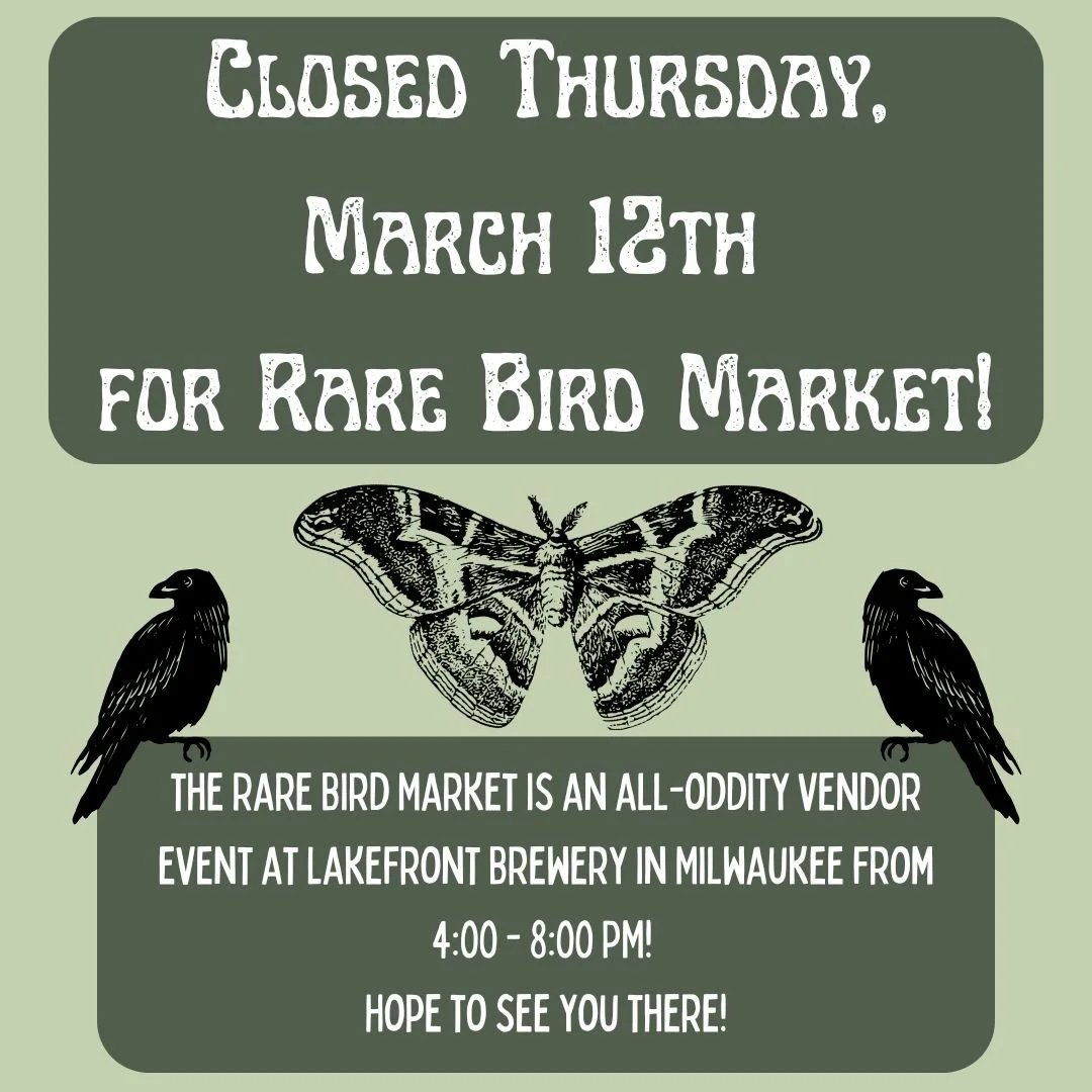 Closed for Rare Bird Market