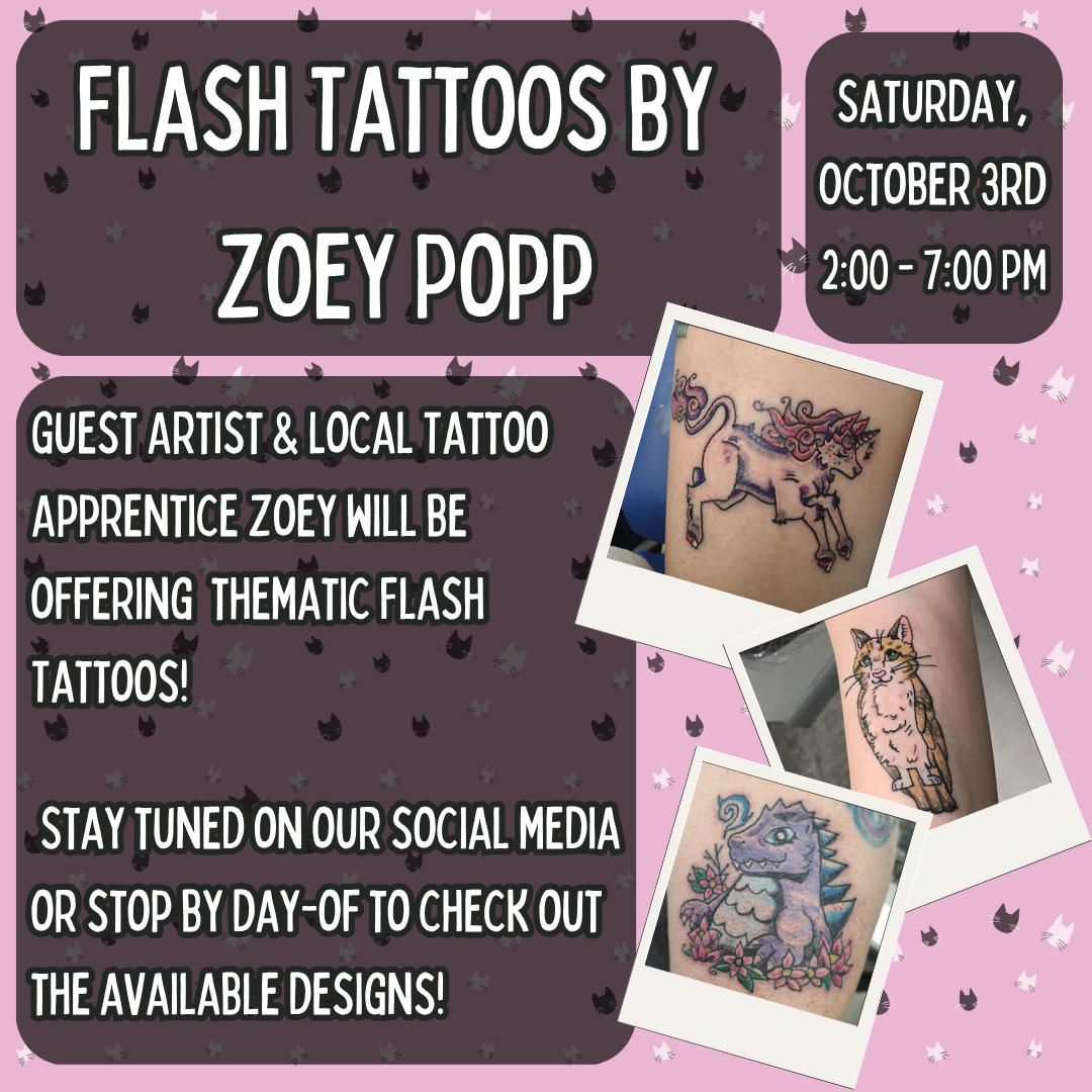 Flash Tattoos By Zoey Popp
