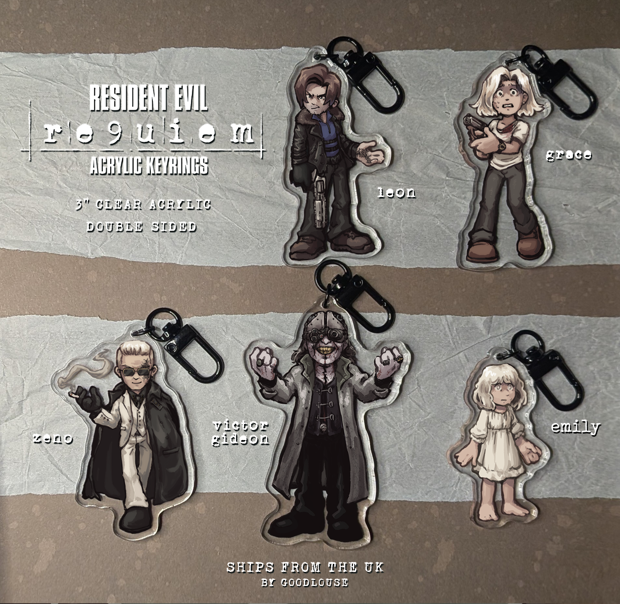 Resident Evil requiem charms