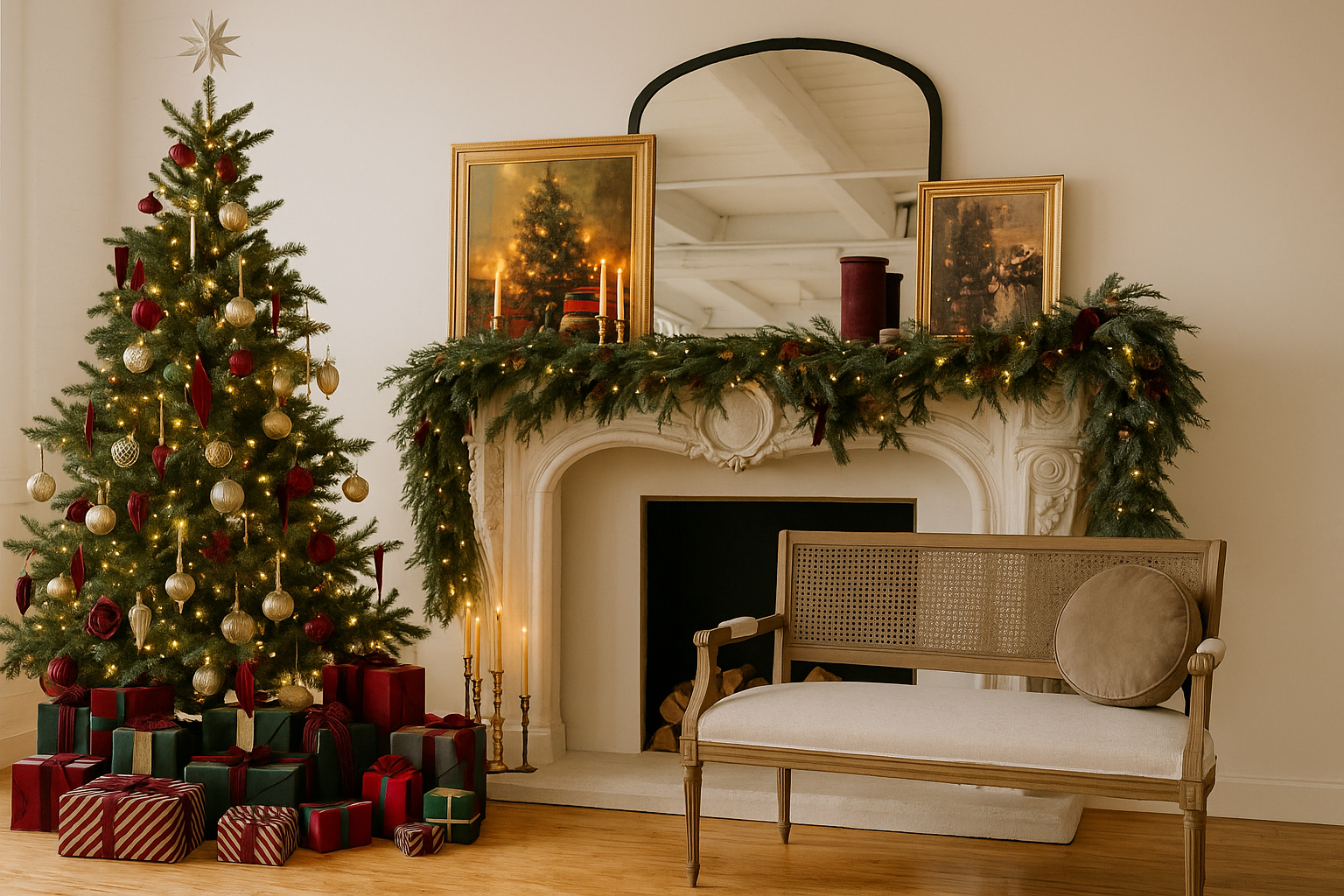 The Night Before Holiday Installation