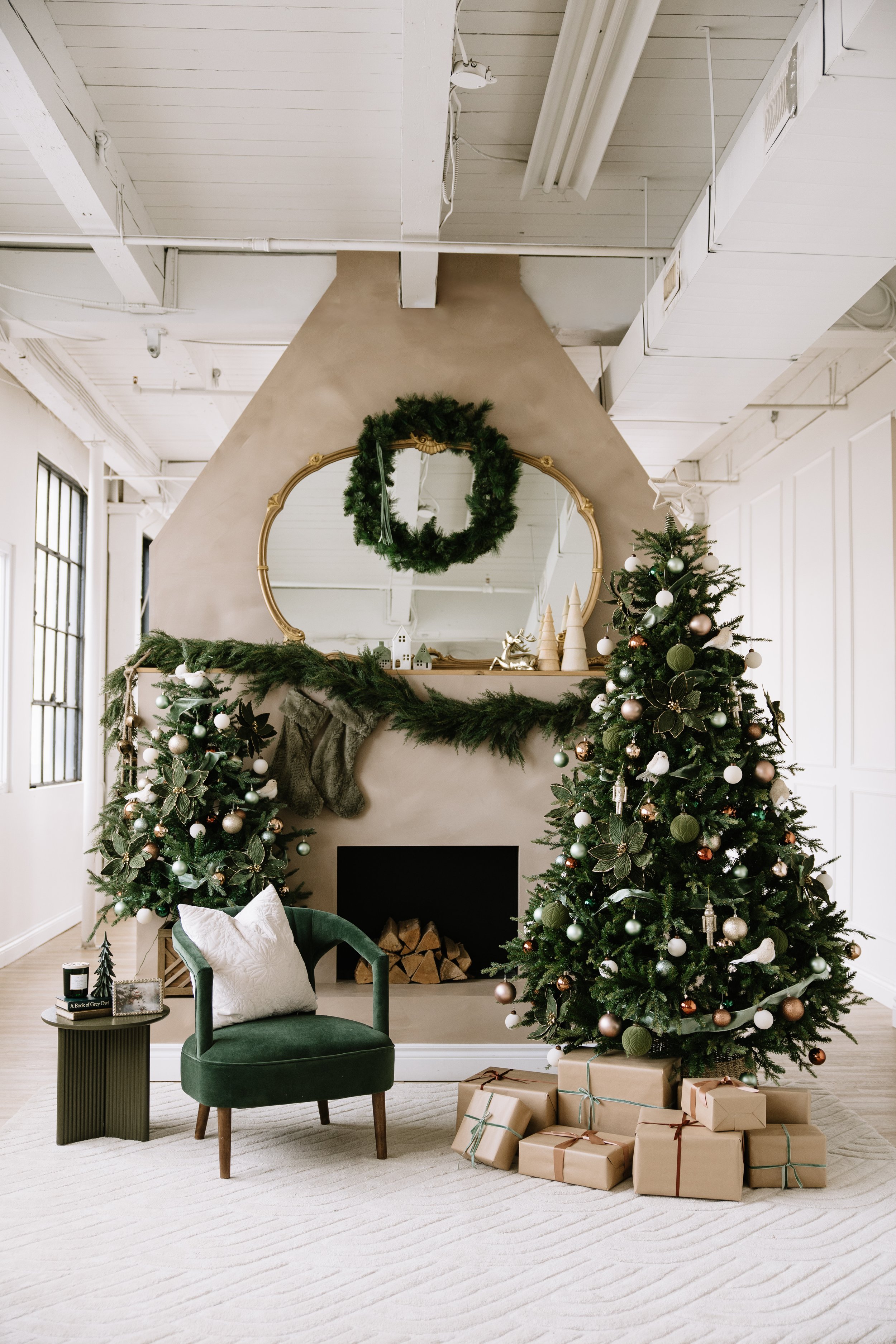 Evergreen Holiday Installation