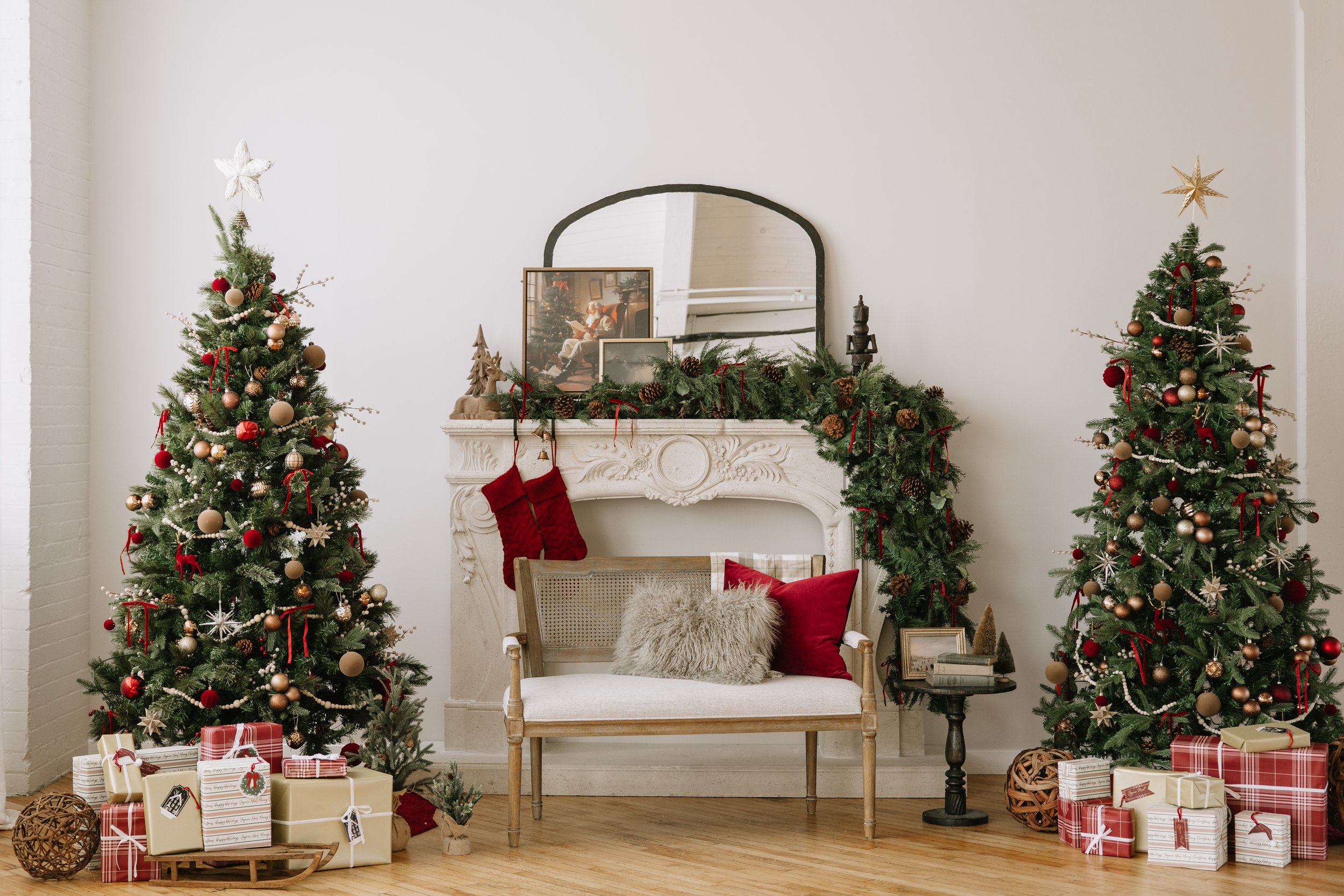 The Night Before Holiday Installation