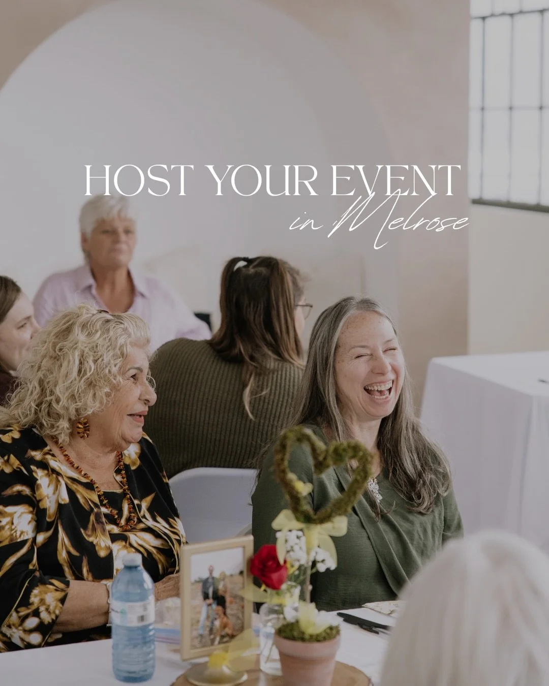 How bee-utiful is this bridal shower?! 🐝✨

From bridal showers to intimate dinners and even paint-and-sips, Melrose has hosted it all!! 

The details:
 👥 Seats up to 30 | Standing room for 80
 ⭐ Tables &amp; chairs are available
 🍽 Food &amp; drin