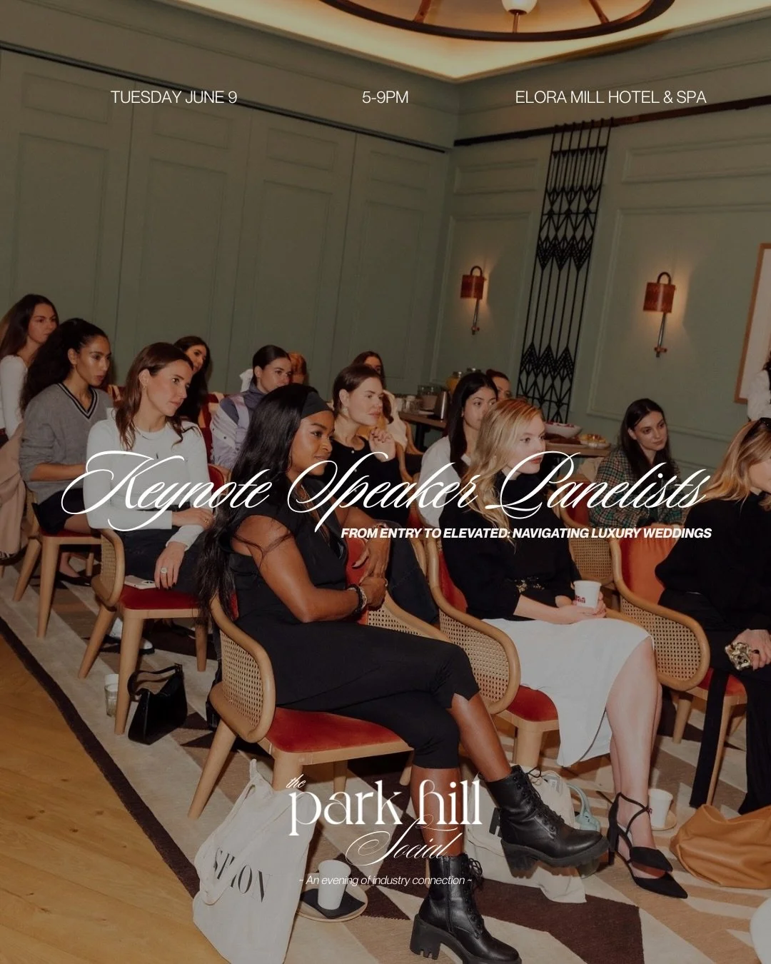 Meet your keynote panel speakers 🎙️

Nicole Blair &mdash; Founder of @nicoleblairevents 
Emily Li &mdash; Owner of @emilyliphotography 
Liz Clarke &mdash; CEO of @velareeventrentals 
Christine Bain Parker &mdash; Owner of @flowertreasures_ 

An even