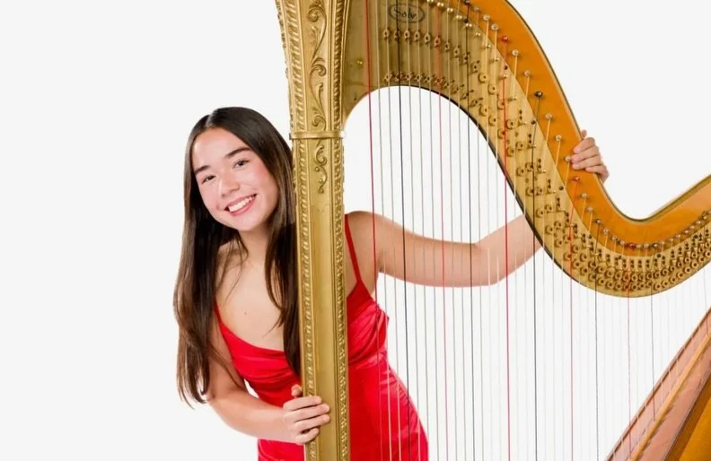 JCM harpist Naomi Gesk @nnaomi_gesk was named the 2026 OC Register @ocregister Artist of the Year for Instrumental Music, one of the highest honors for young musicians in Orange County. This recognition reflects Naomi&rsquo;s dedication, artistry, an