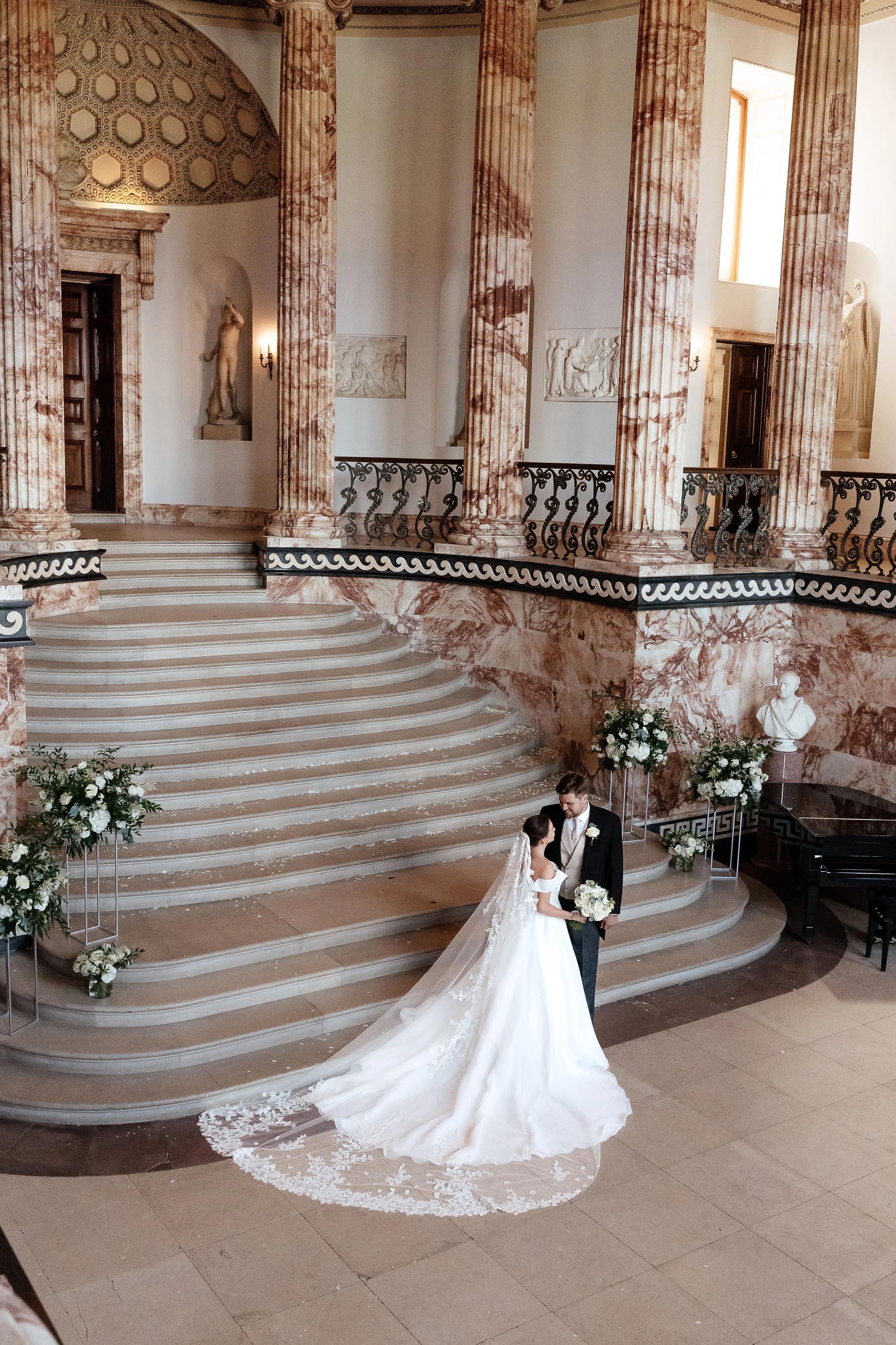 Luxury Holkham Hall Wedding  by Emma Olivia