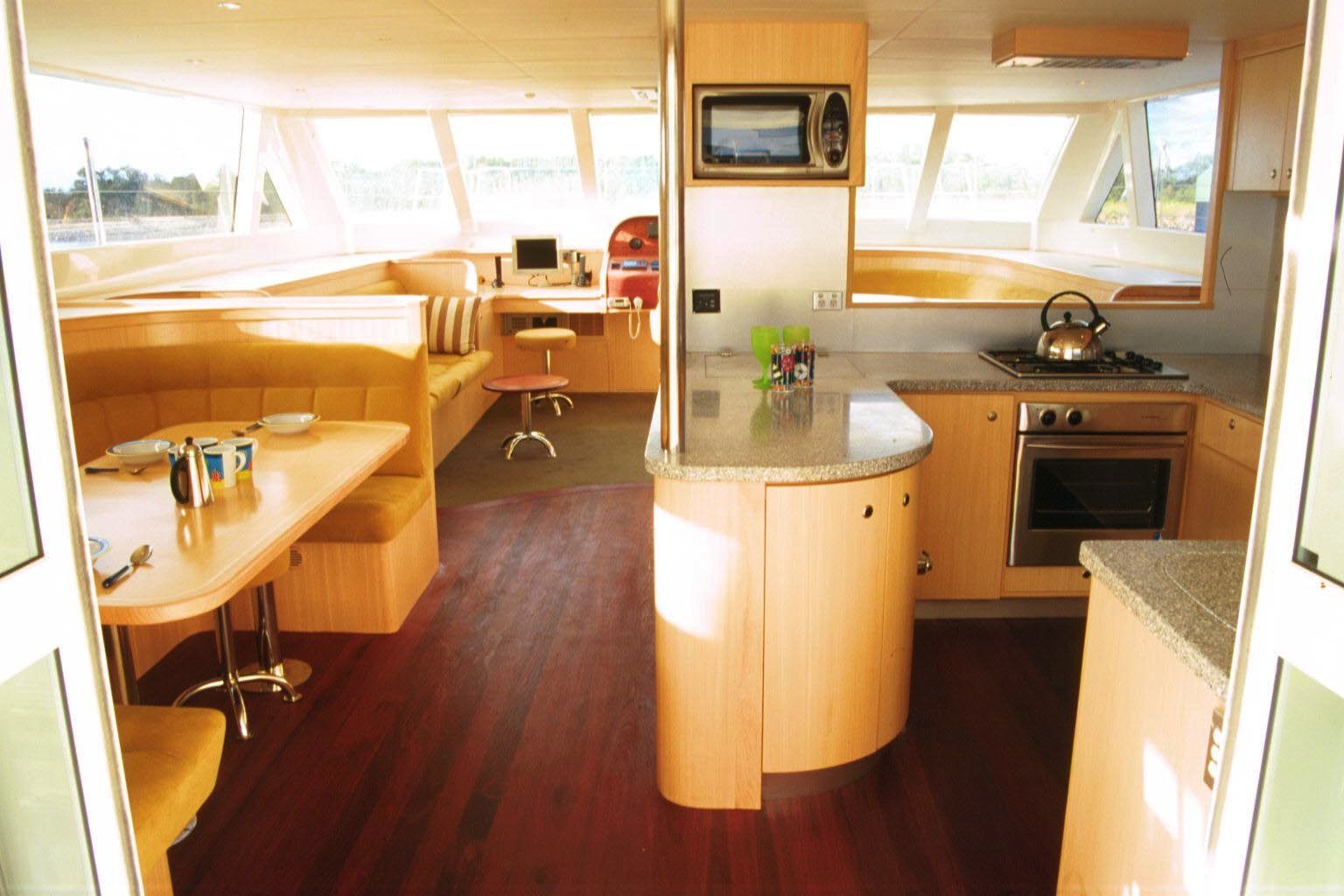 Interior, 53ft Cruising Catamaran, Australia