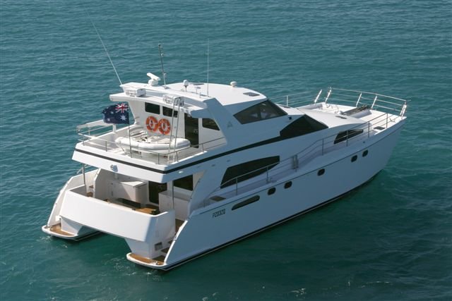 55ft Stepped Pilot House Catamaran, Australia