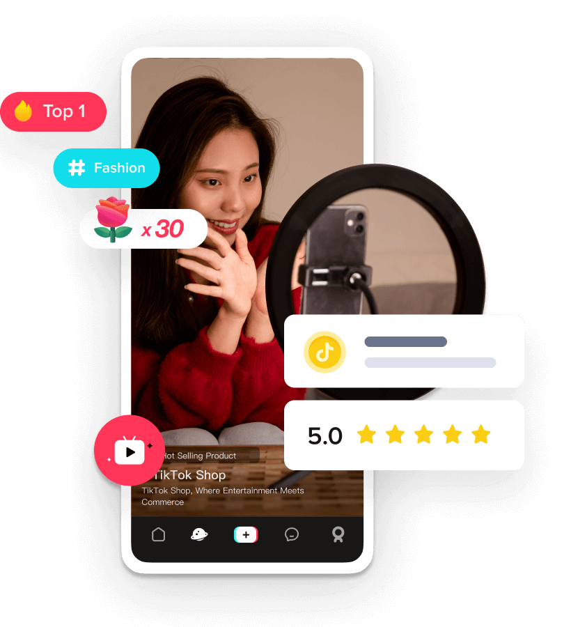 Image of titktok creator