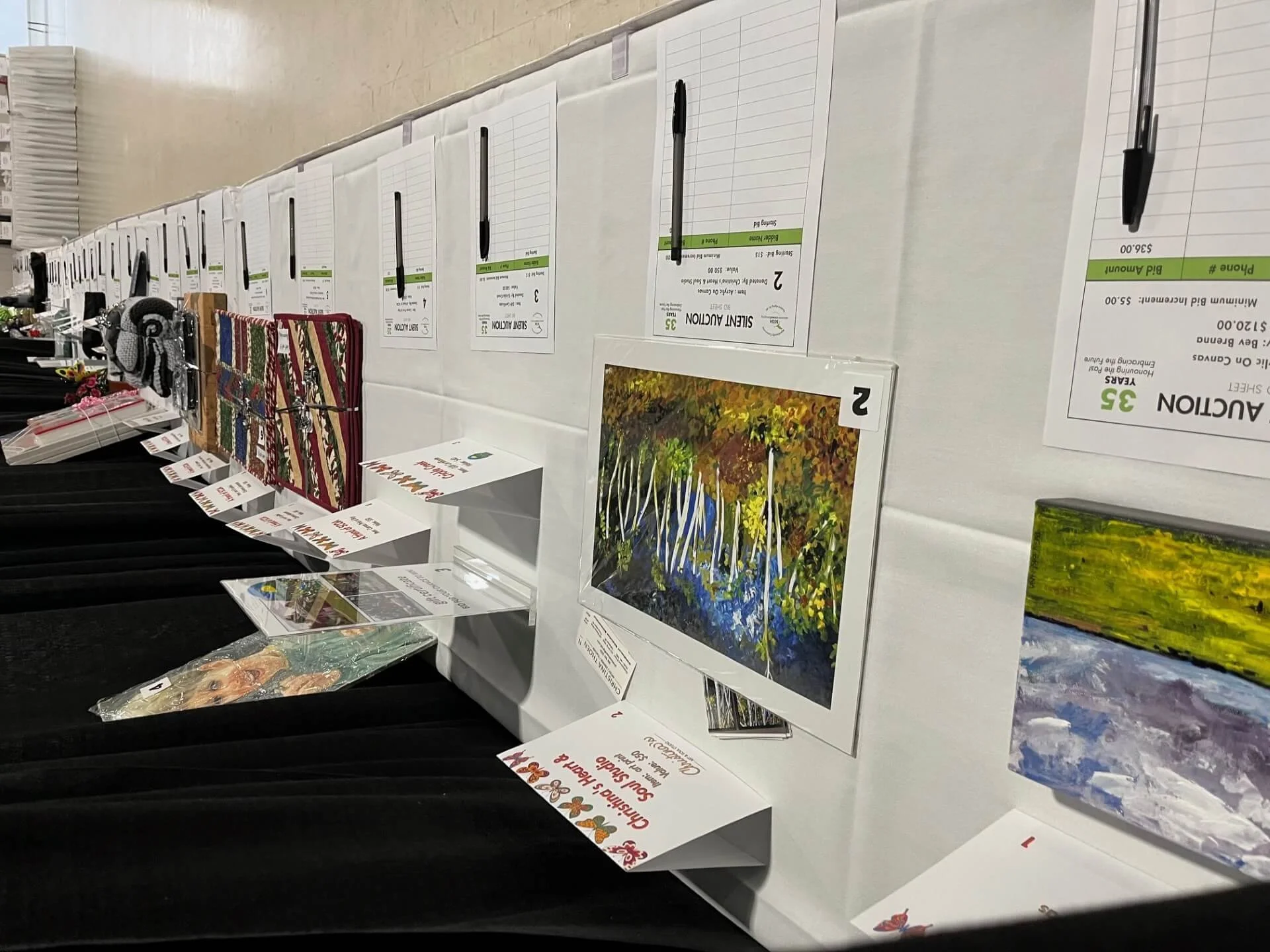 SCOA 35 years Silent Auction