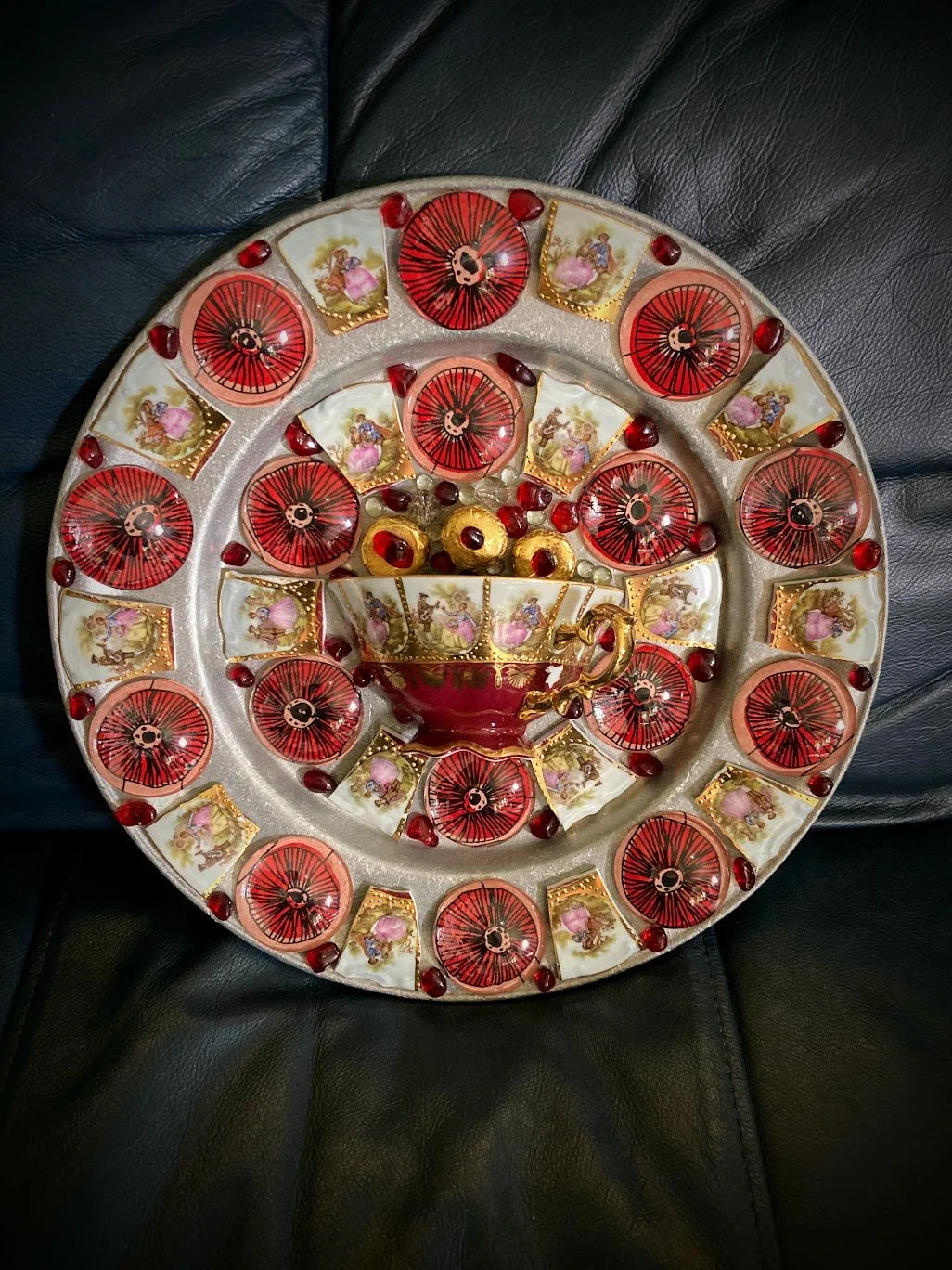 Pewter Plate series - Opulence