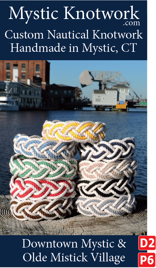 Mystic Knotwork custom nautical knotwork handmade in Mystic, CT