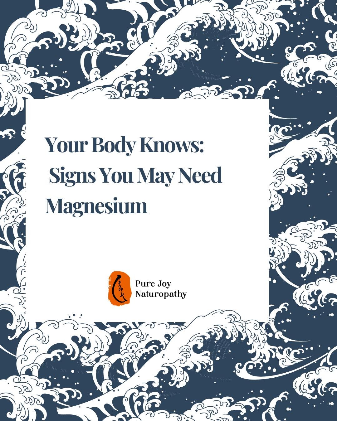 Your body always speaks &mdash; and sometimes, it whispers through fatigue, cramps, or restlessness.

Magnesium is one of the most common deficiencies I see in clinic, especially for women in midlife. It plays a vital role in:
✔ Sleep
✔ Mood and stre