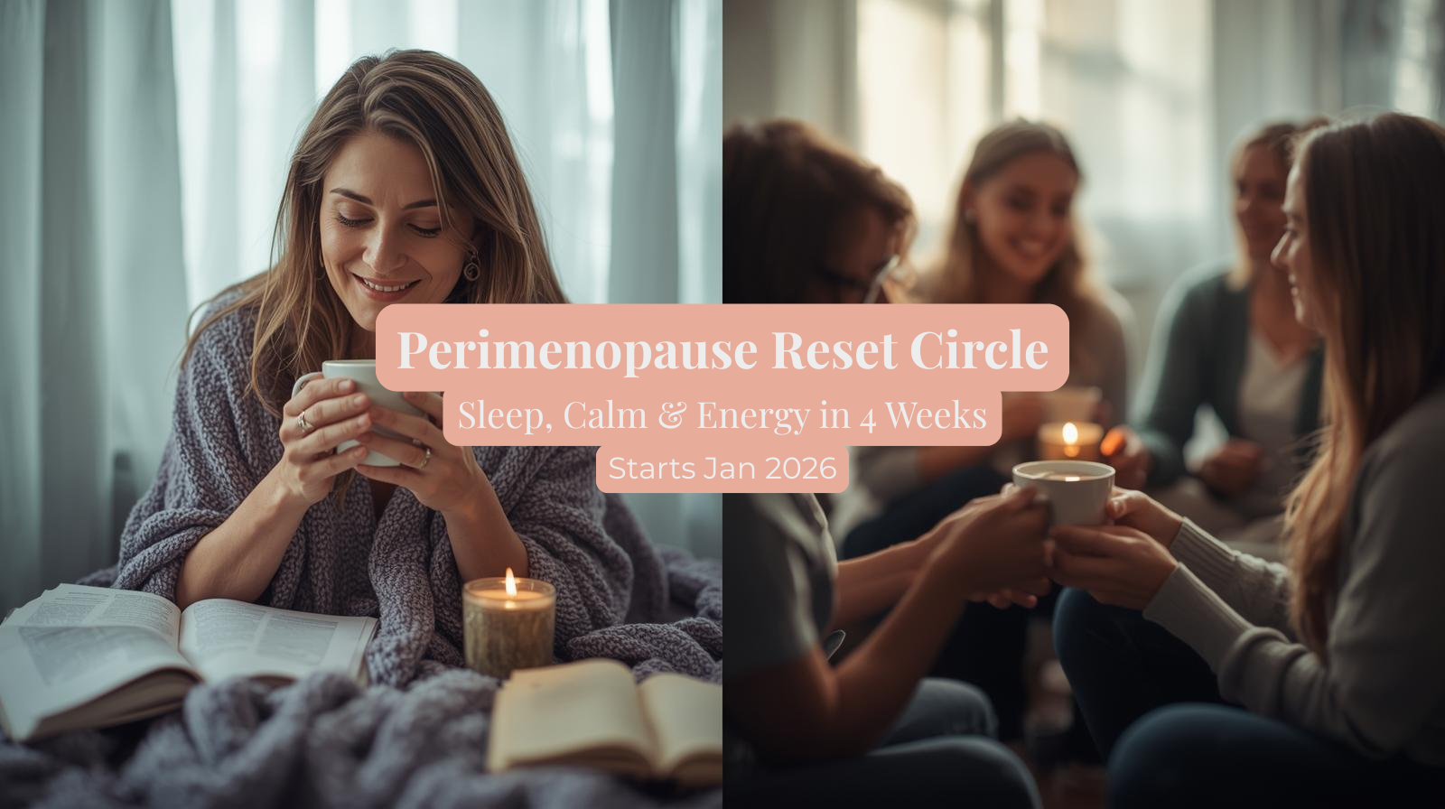 Perimenopause Reset Circle: Sleep, Calm & Energy in 4 Weeks