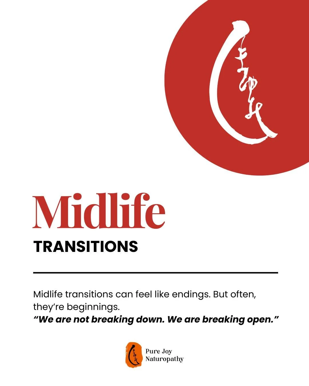 Midlife transitions can feel like endings. But often, they&rsquo;re beginnings.

&ldquo;We are not breaking down. We are breaking open.&rdquo; 🌿✨

In this episode of my podcast, I reflect on menopause as a time of renewal and rediscovery.

👉 Listen