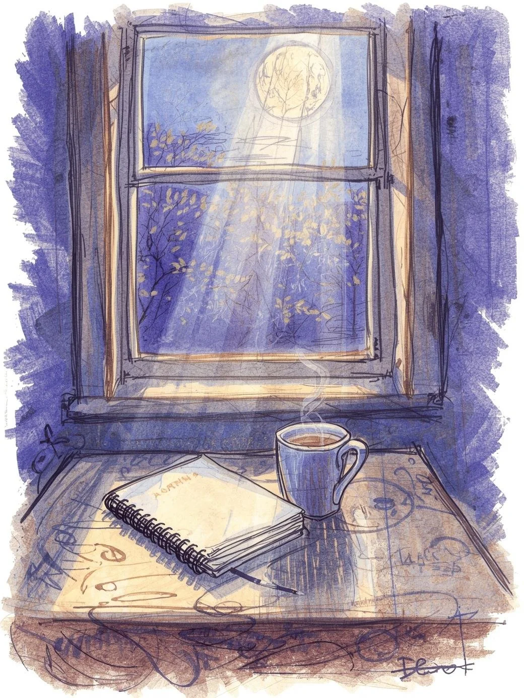 🌙 Meaning doesn&rsquo;t come from fixing ourselves &mdash; it blooms when we honour our cracks.

Thank you to everyone who joined the Moonlight &amp; Ikigai Spring Pyjama Talk &mdash; a soft circle of reflection, purpose, and midlife renewal.

Even 