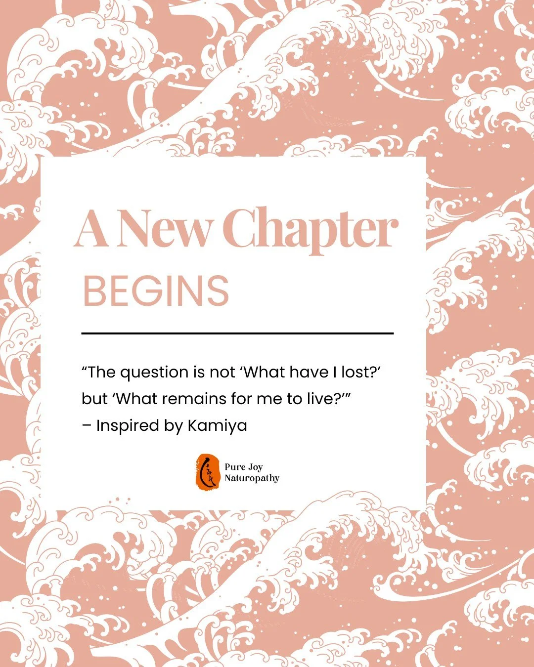Ikigai Reflection
&ldquo;What remains for me to live?&rdquo; &ndash; Kamiya

This question isn&rsquo;t about regret, it&rsquo;s about possibility.
Midlife isn&rsquo;t a closing; it&rsquo;s a reorientation.

What remains for you to live?

 #ikigai #mo