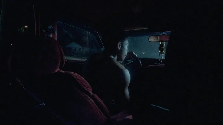 Drive Slow Homie (3 channel video installation)
Written/directed by @chapedmonson 
On display at @sanmanstudios through 10/25/2025

DP: Bryce Saucier
Talent: @realtayybrown / Tripp Mcmillian 
1st AC: @kerwin.escobar 
2nd/loader: @vinny_dop 
Camera de