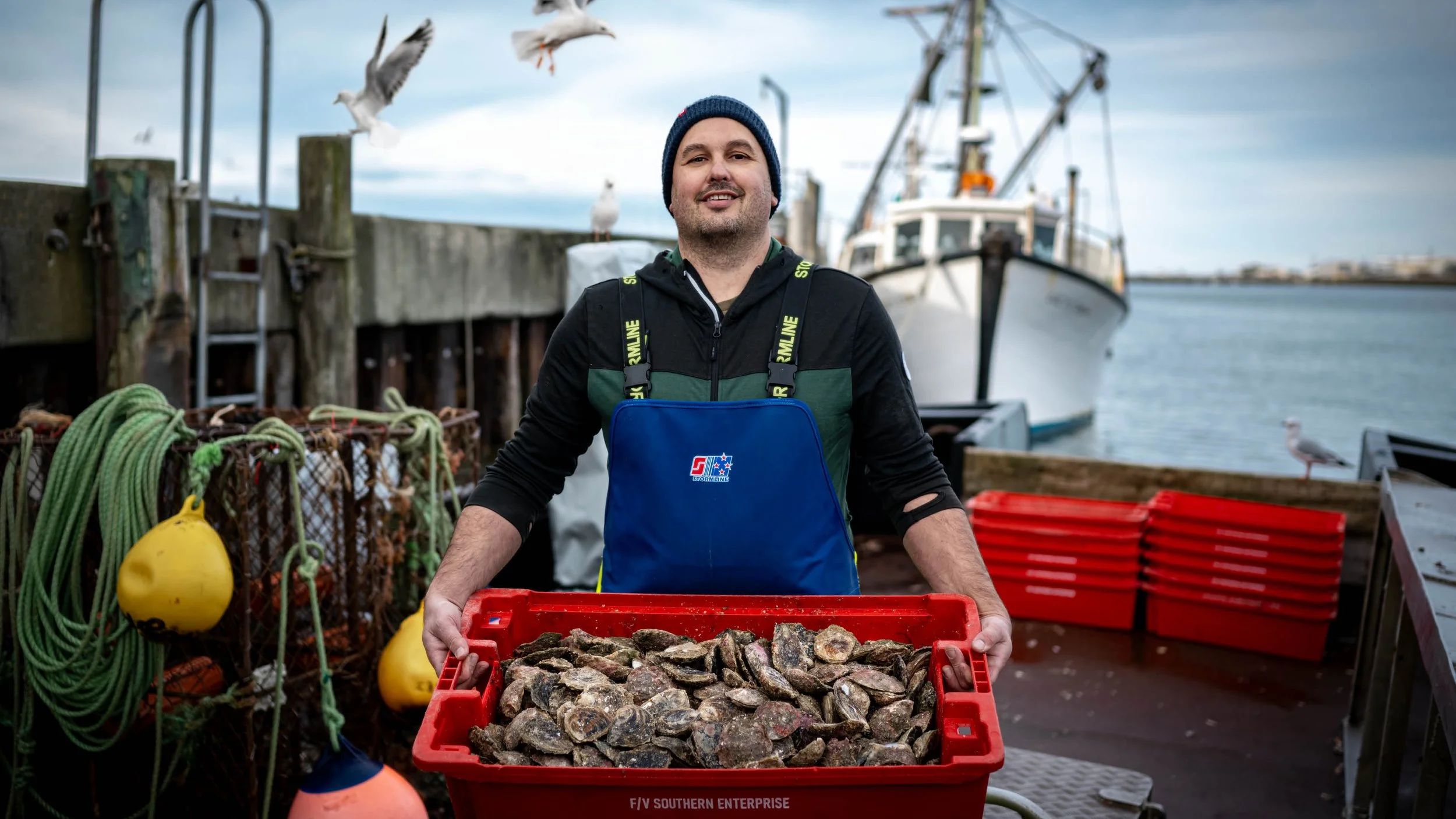 SBS Wealth Grown With Care campaign oyster fisherman