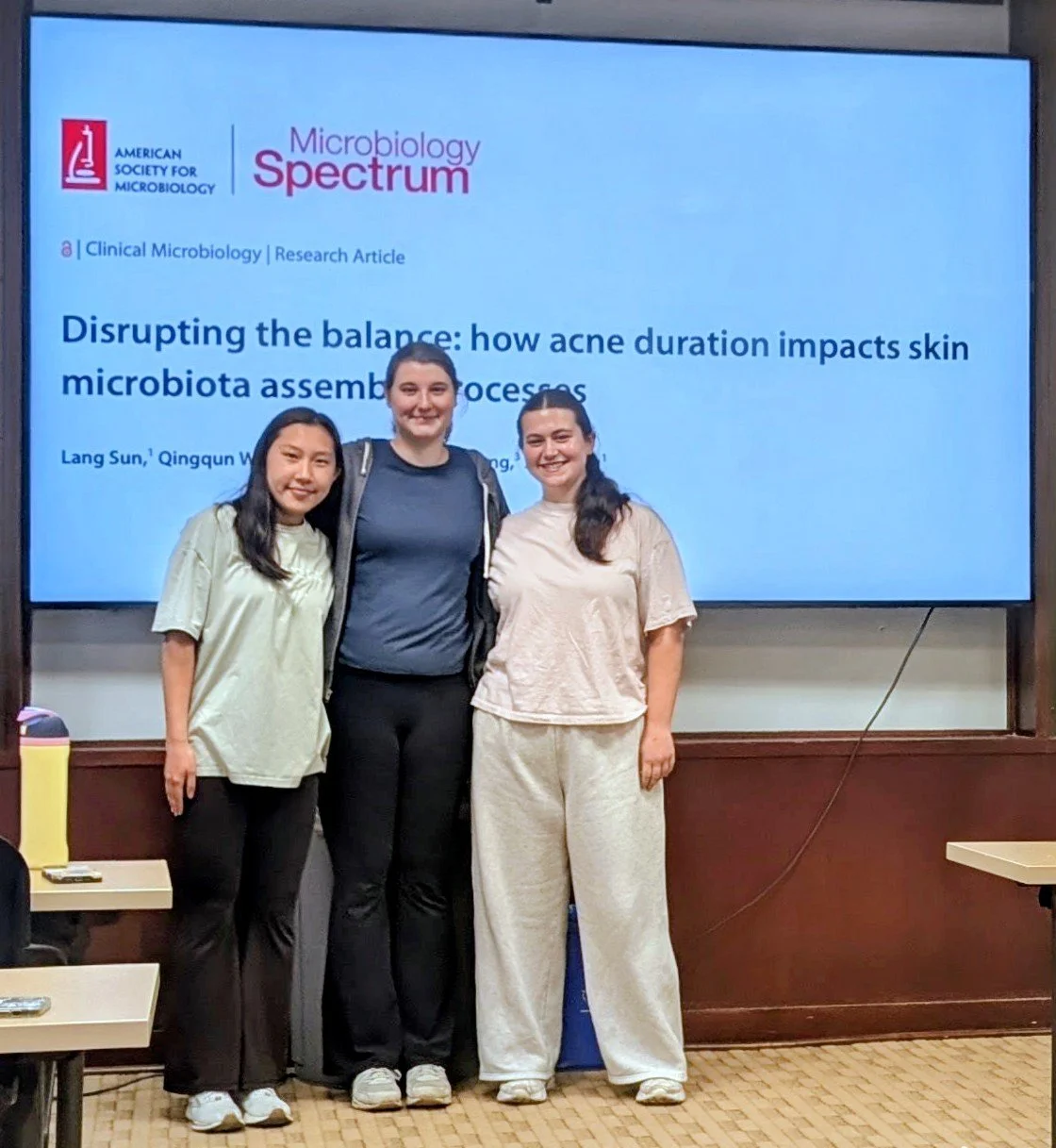 July 28, 2026: Celebrating our undergrads who did fantastic this summer! Thank you Allison, Addison and Jessica!