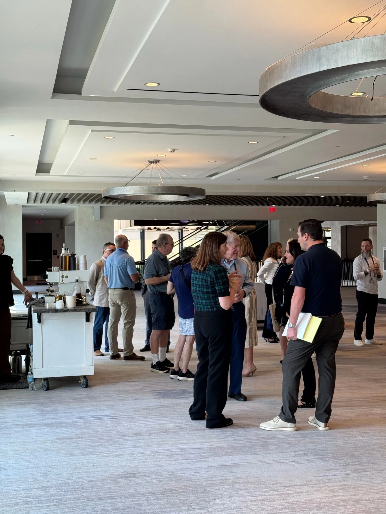 Bendecido Coffee espresso cart at JW Marriott Tampa Water Street