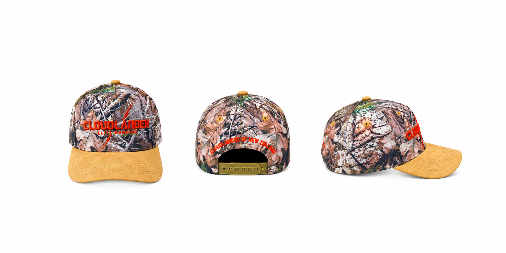 Cloudlander elite running - camo cap