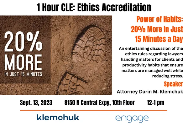 20% More: The Power of Habits - Ethics Presentation