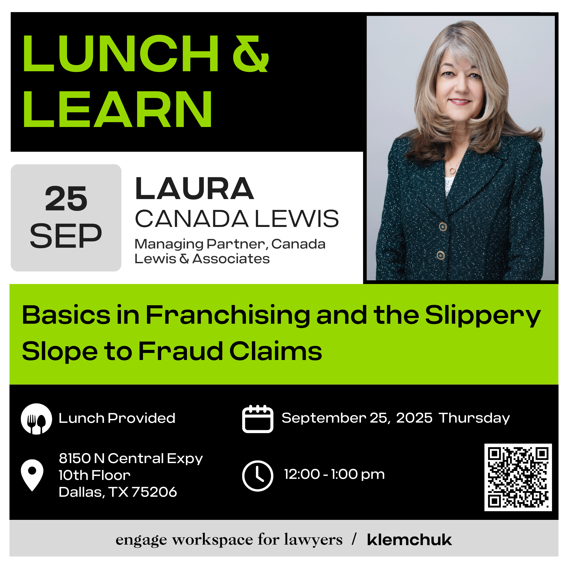 Lunch & Learn: September 25, 2025