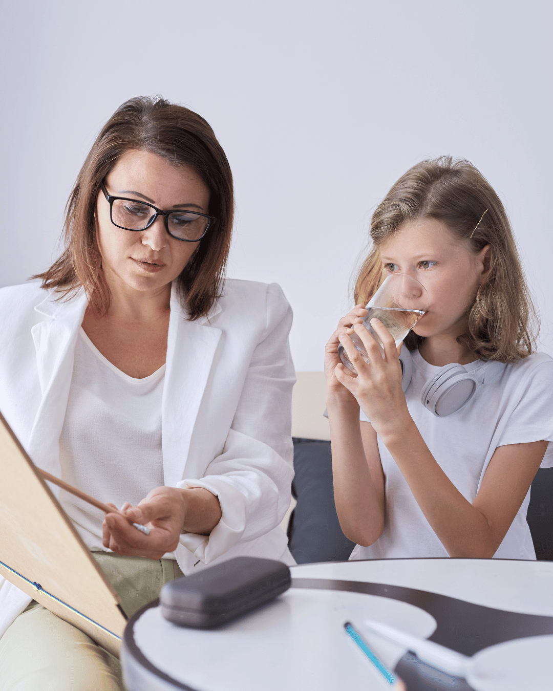 an older child in therapy