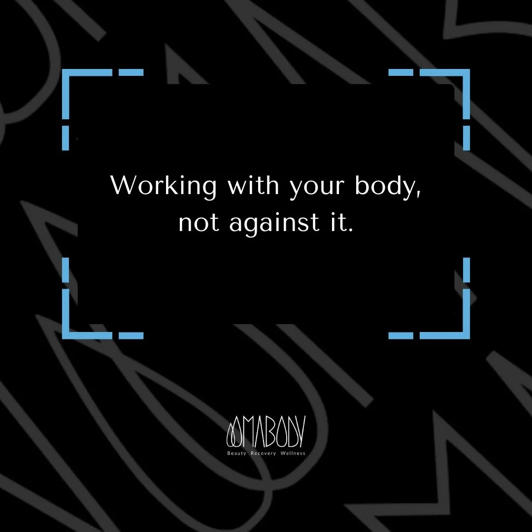 No force. Just working with your body naturally