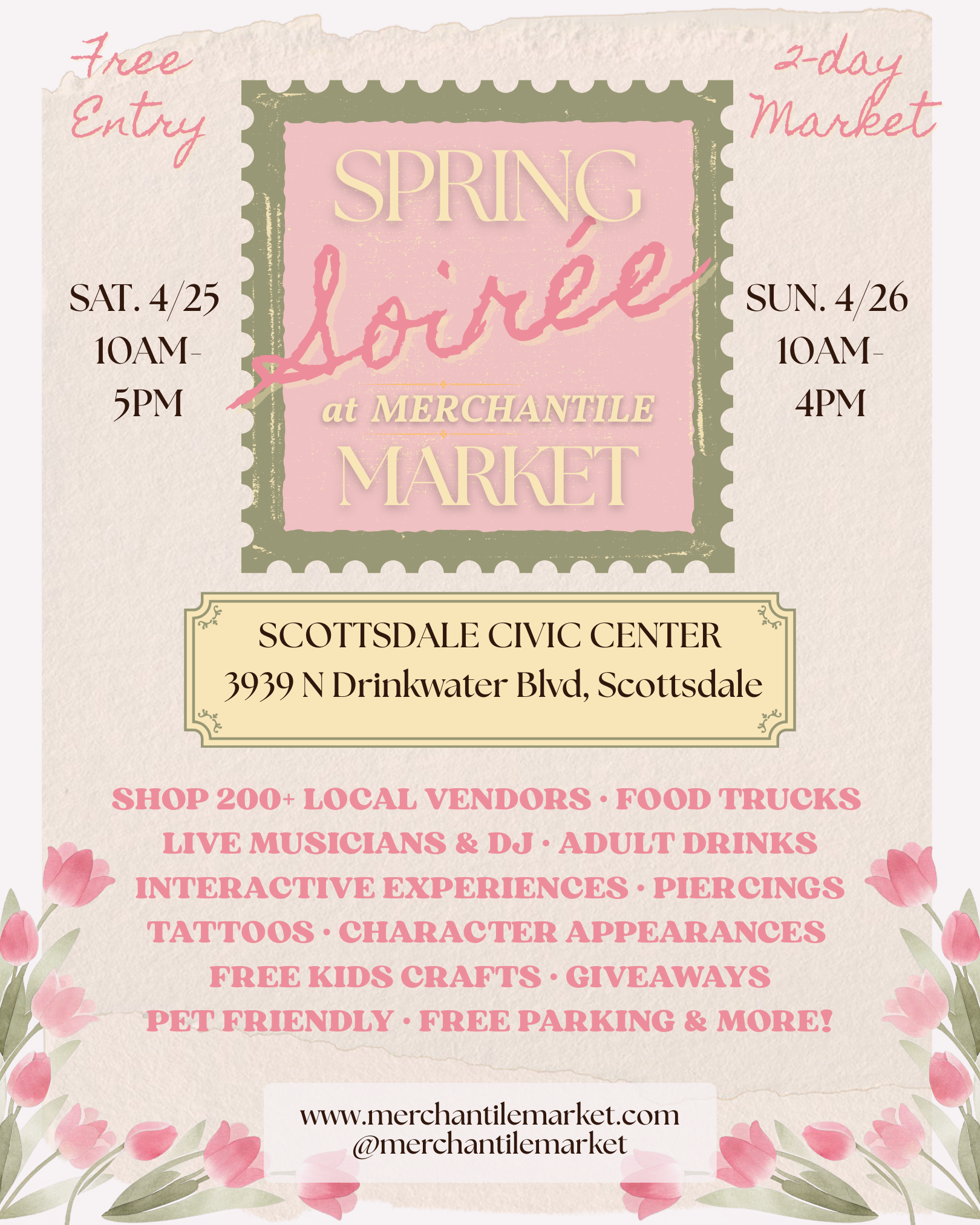 Merchantile Market April 2026 