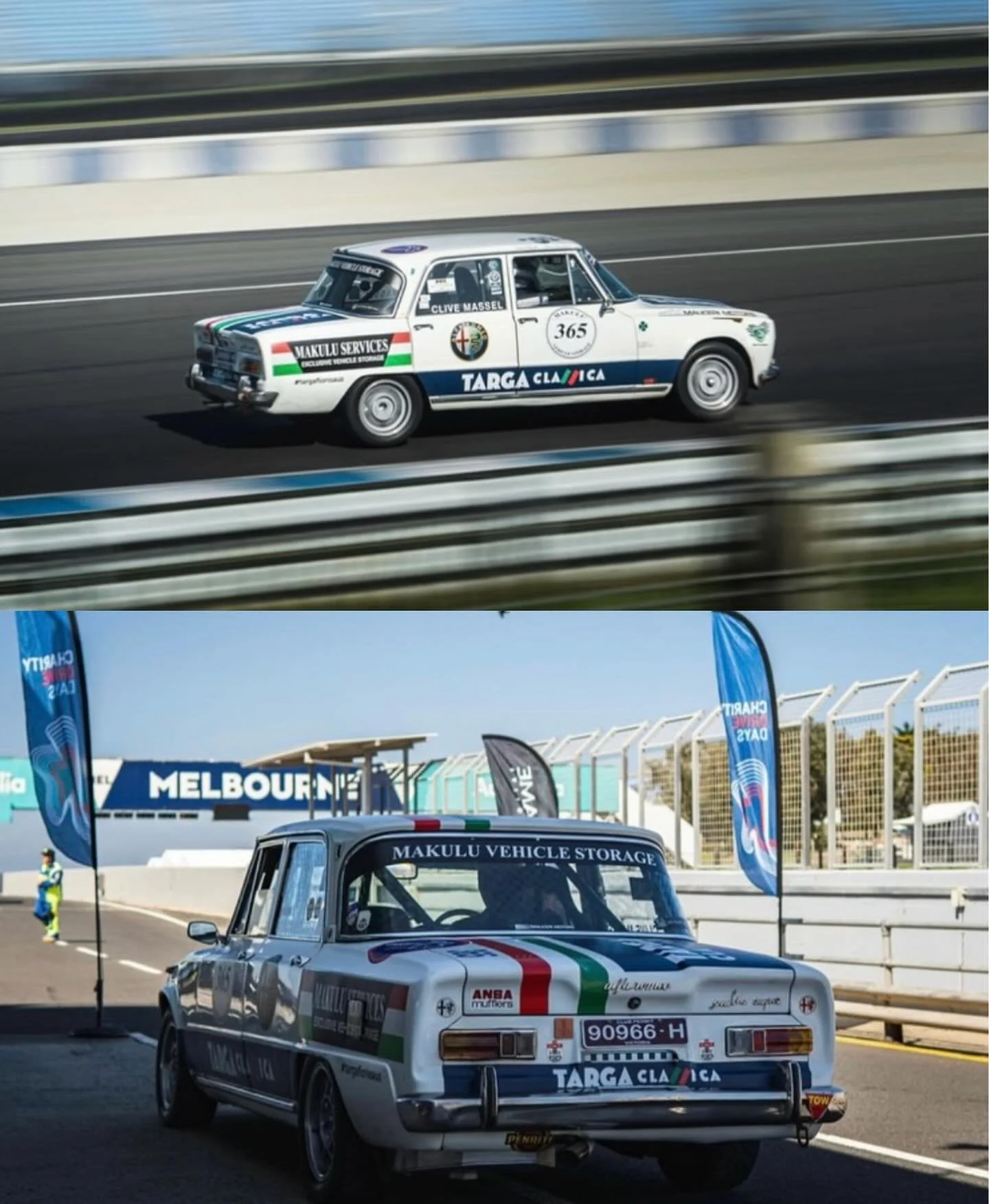 Looking back to October at @charitydrivedays where we loaned out the Gulia Super to @targaclassicaaus, which performed flawlessly. 
It&rsquo;s a great cause and opportunity for the motoring community to raise funds for many remarkable charities, such