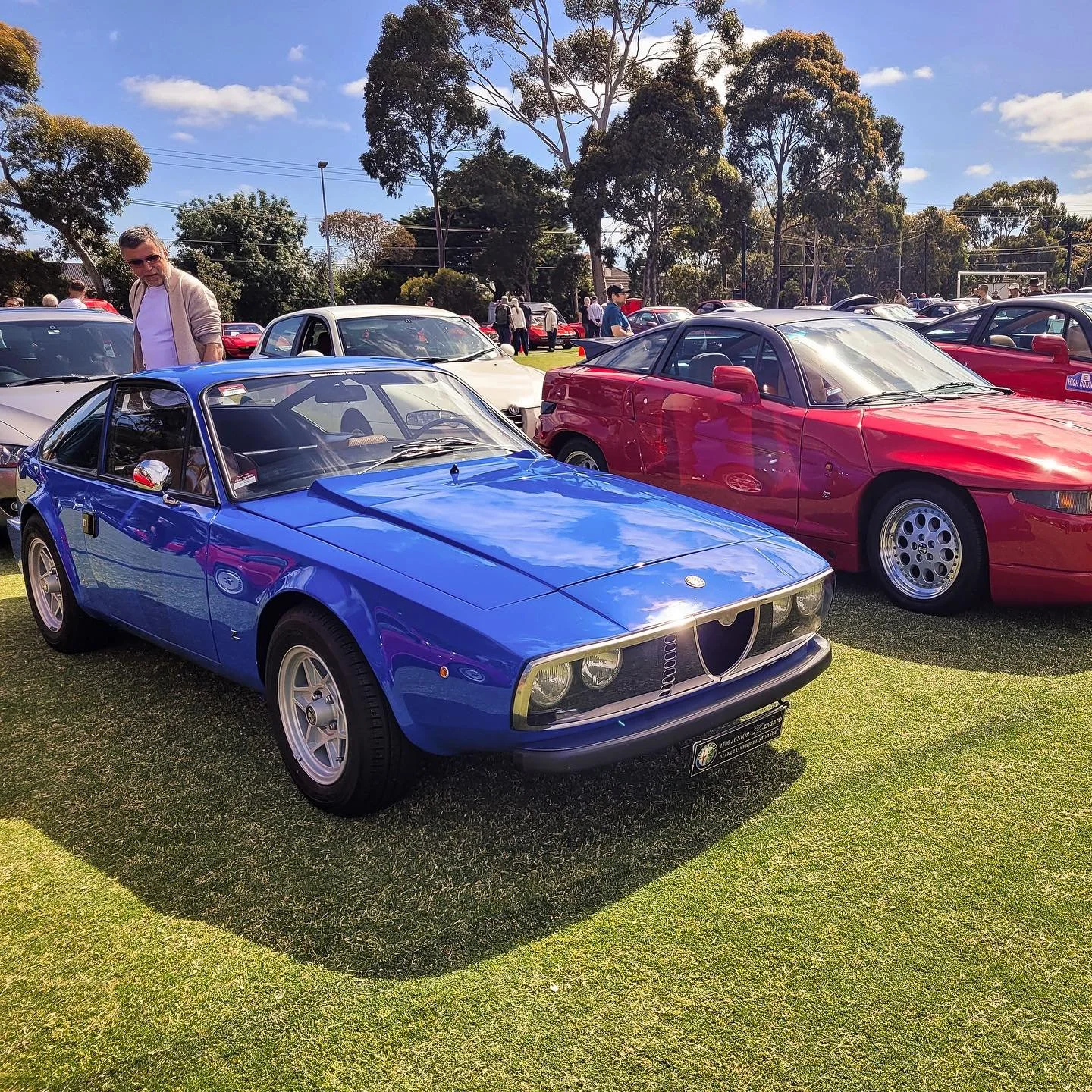 The Makulu Vehicle Storage 1972 Alfa 1300 Zagato, one of a handful in Australia participating at the Alfa Romeo Concourse on 12th November 2023. 
This very rare and stunning car was prepared "In House '' by Makulu as part of its diverse range of