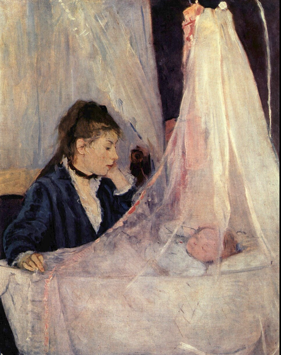 Berthe Morisot, Le Berceau, 1872 
