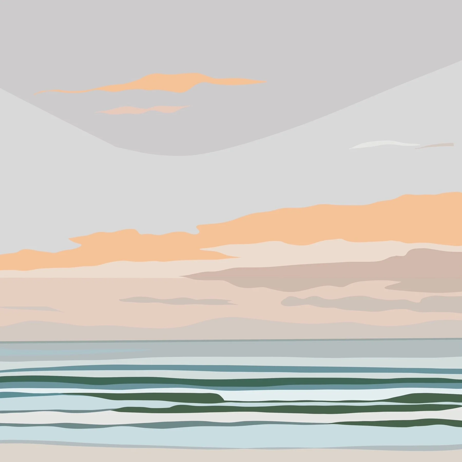 SEA BREEZE 12 x 12 in. | 2025